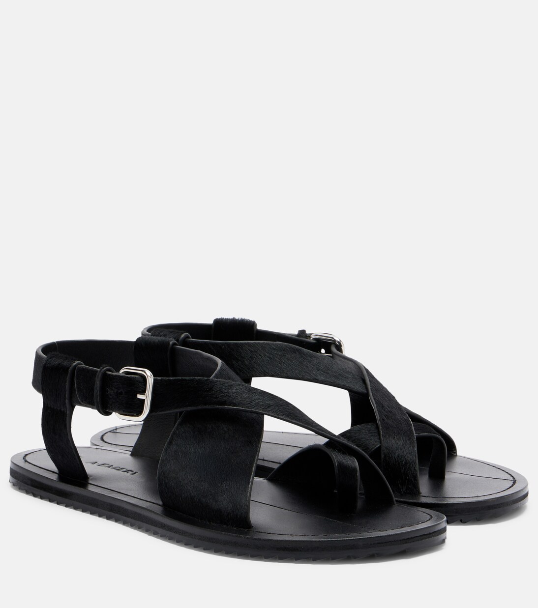 Ora calf hair sandals | A.Emery