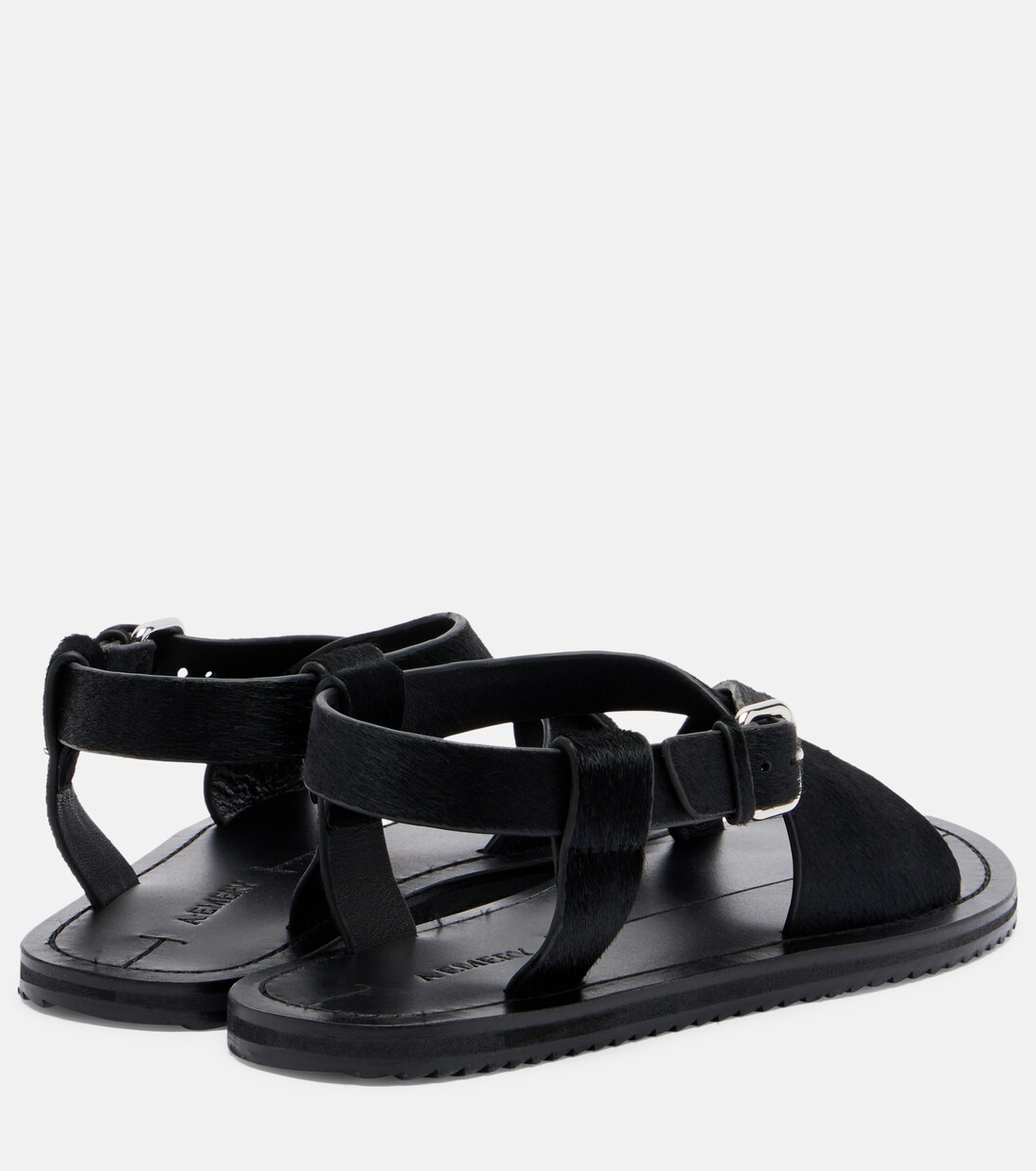 Ora calf hair sandals | A.Emery