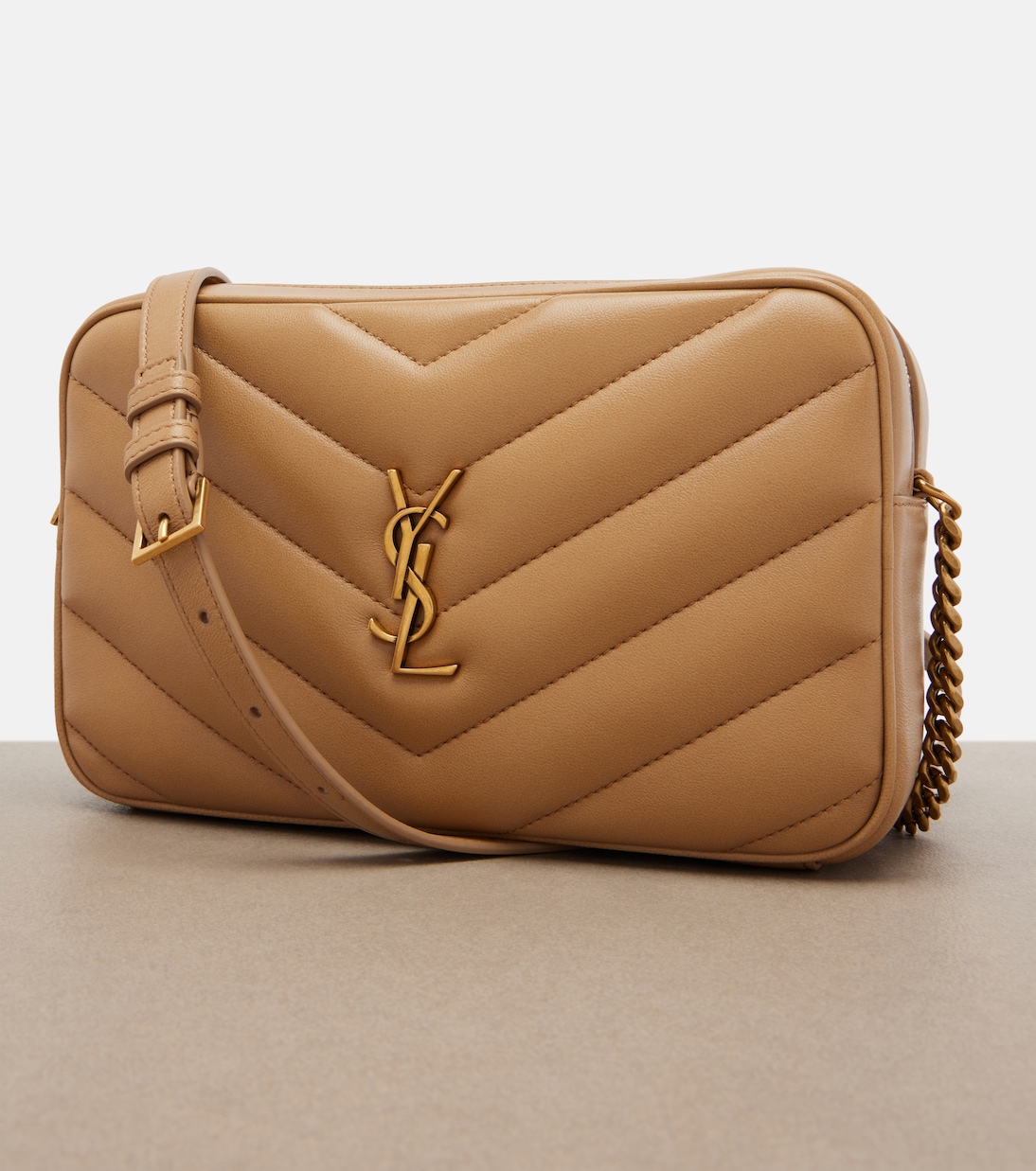 Schultertasche Loulou Mini aus Leder | Saint Laurent