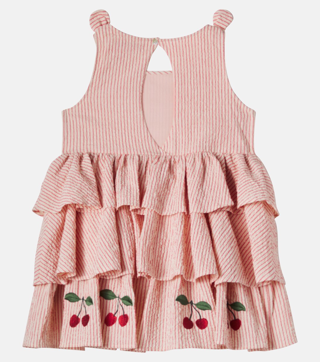 Ellie striped cotton seersucker dress | Konges Sløjd