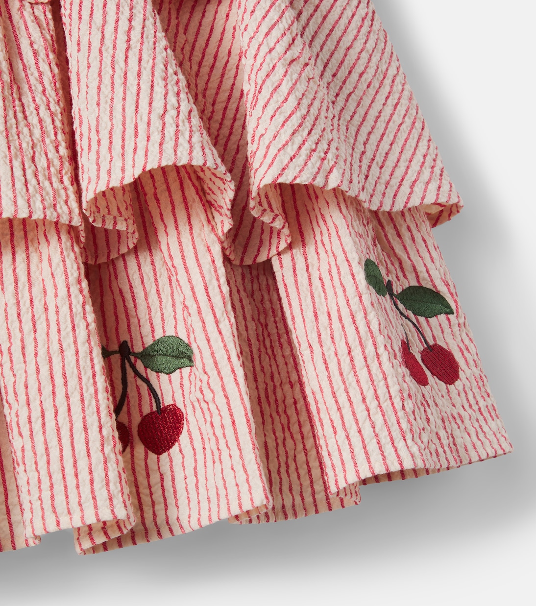 Ellie striped cotton seersucker dress | Konges Sløjd