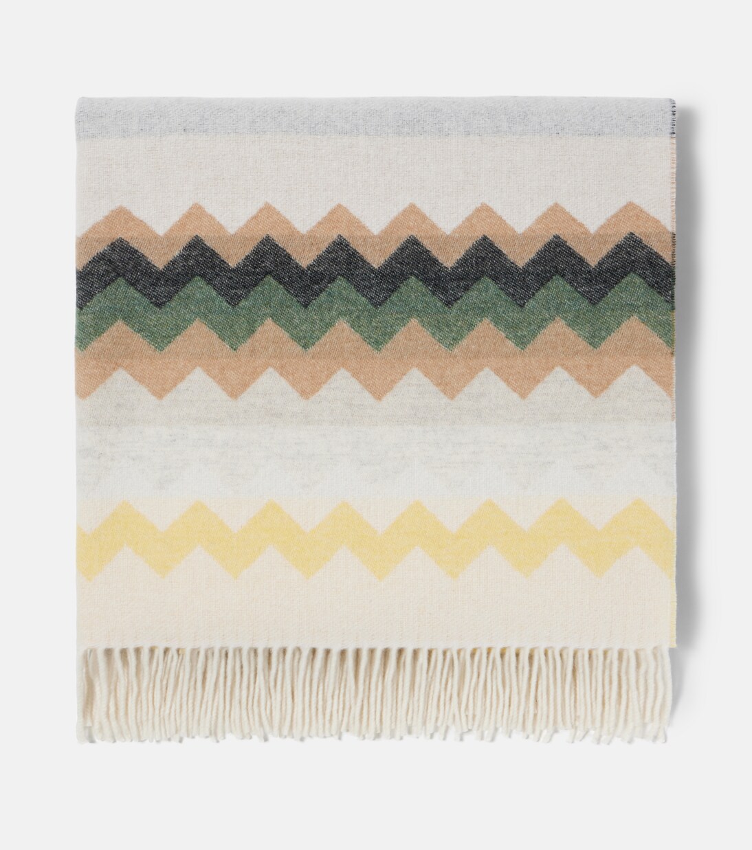 Clifford Zigzag wool-blend throw | Missoni