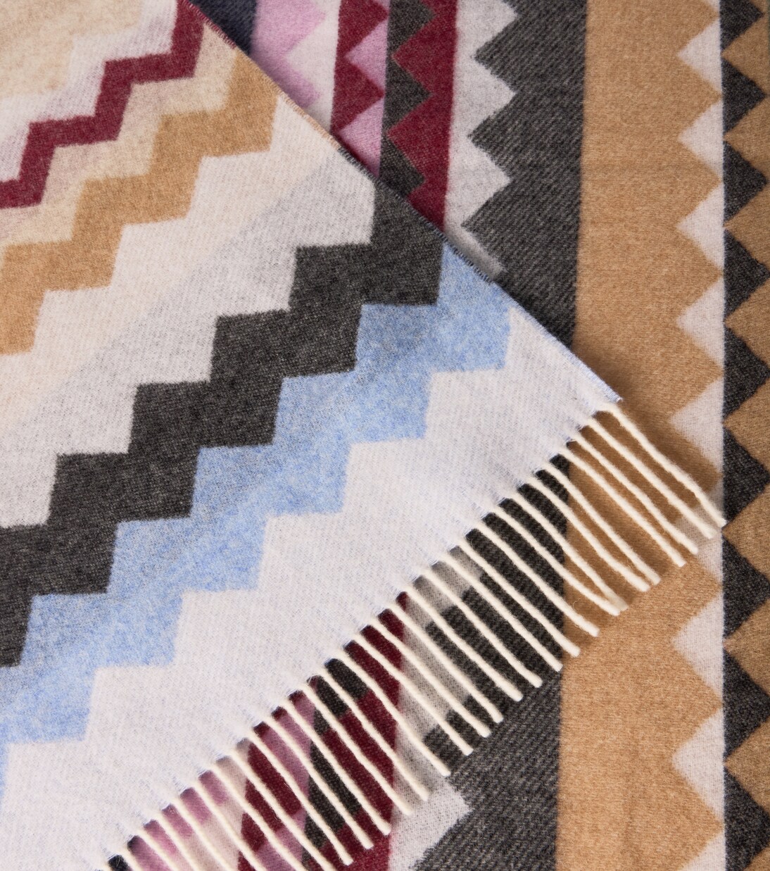 Clifford Zigzag wool-blend throw | Missoni