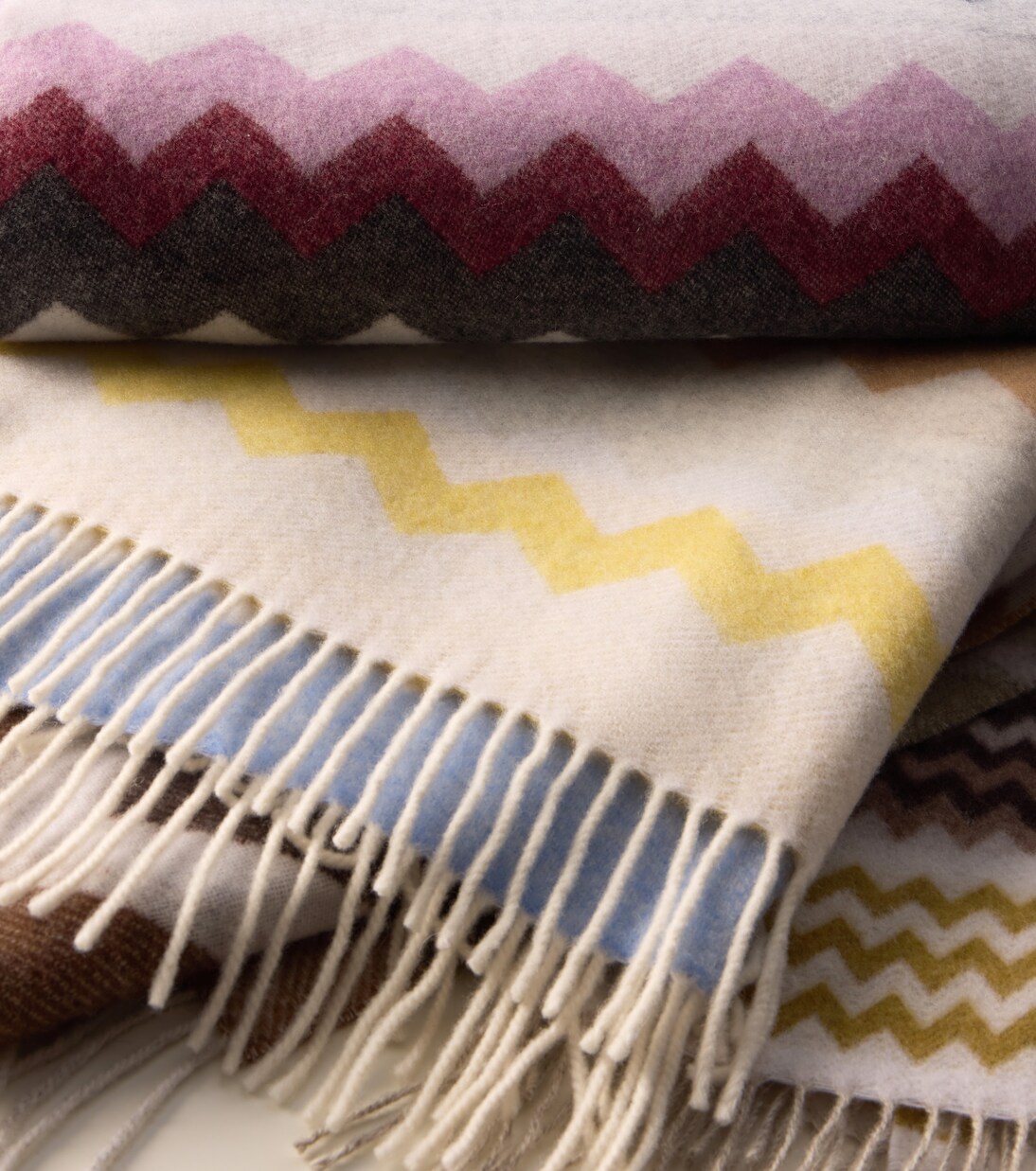 Clifford Zigzag wool-blend throw | Missoni