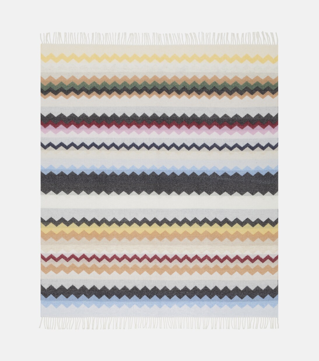 Clifford Zigzag wool-blend throw | Missoni