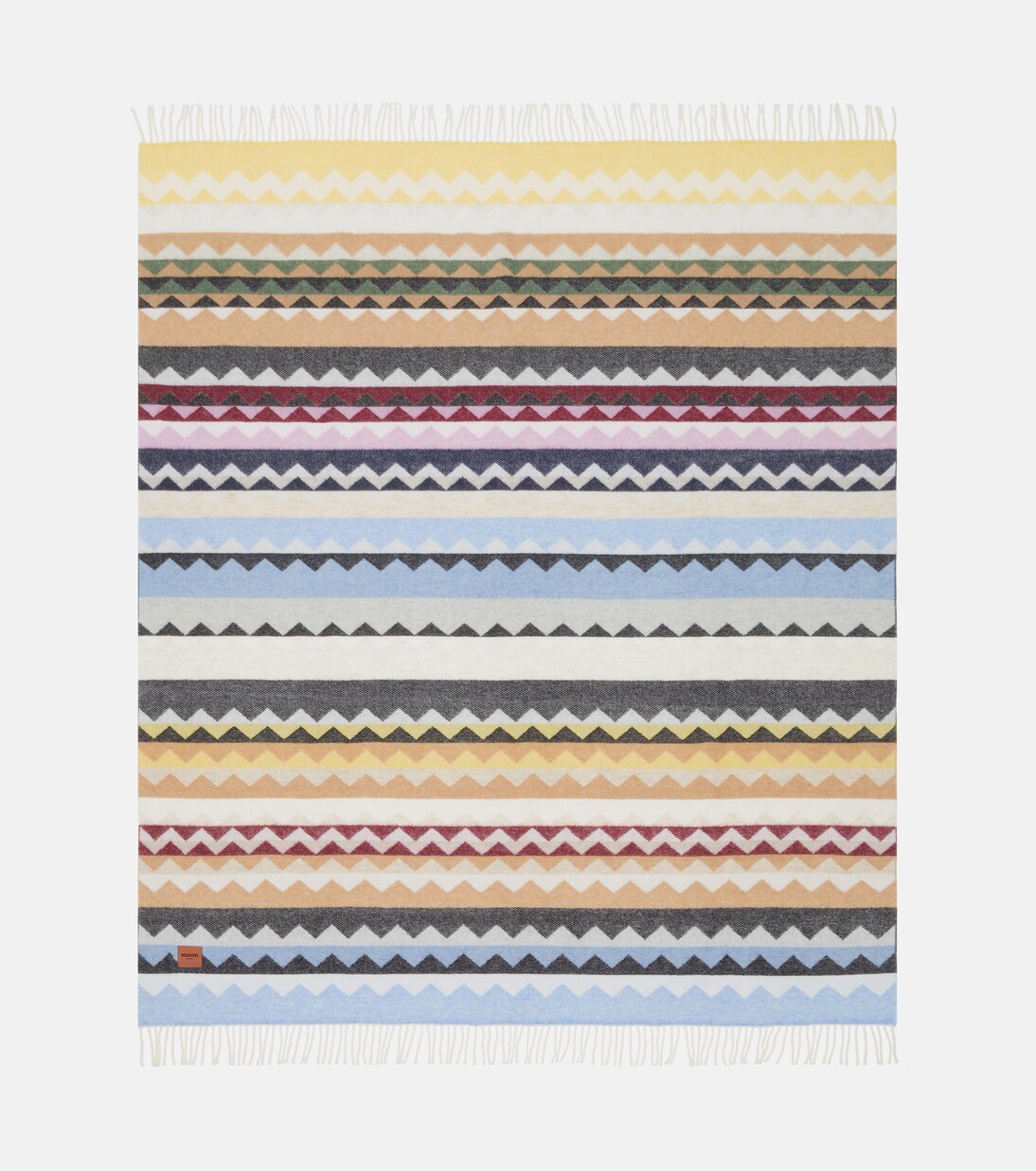 Clifford Zigzag wool-blend throw | Missoni