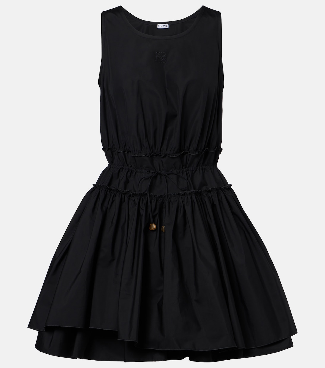 Paula's Ibiza cotton poplin minidress | Loewe