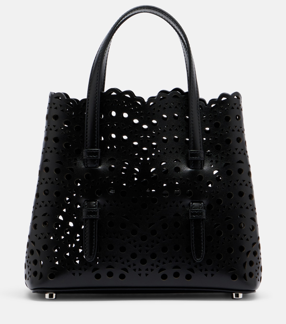 Mina 20 Vienne leather tote bag | Alaïa