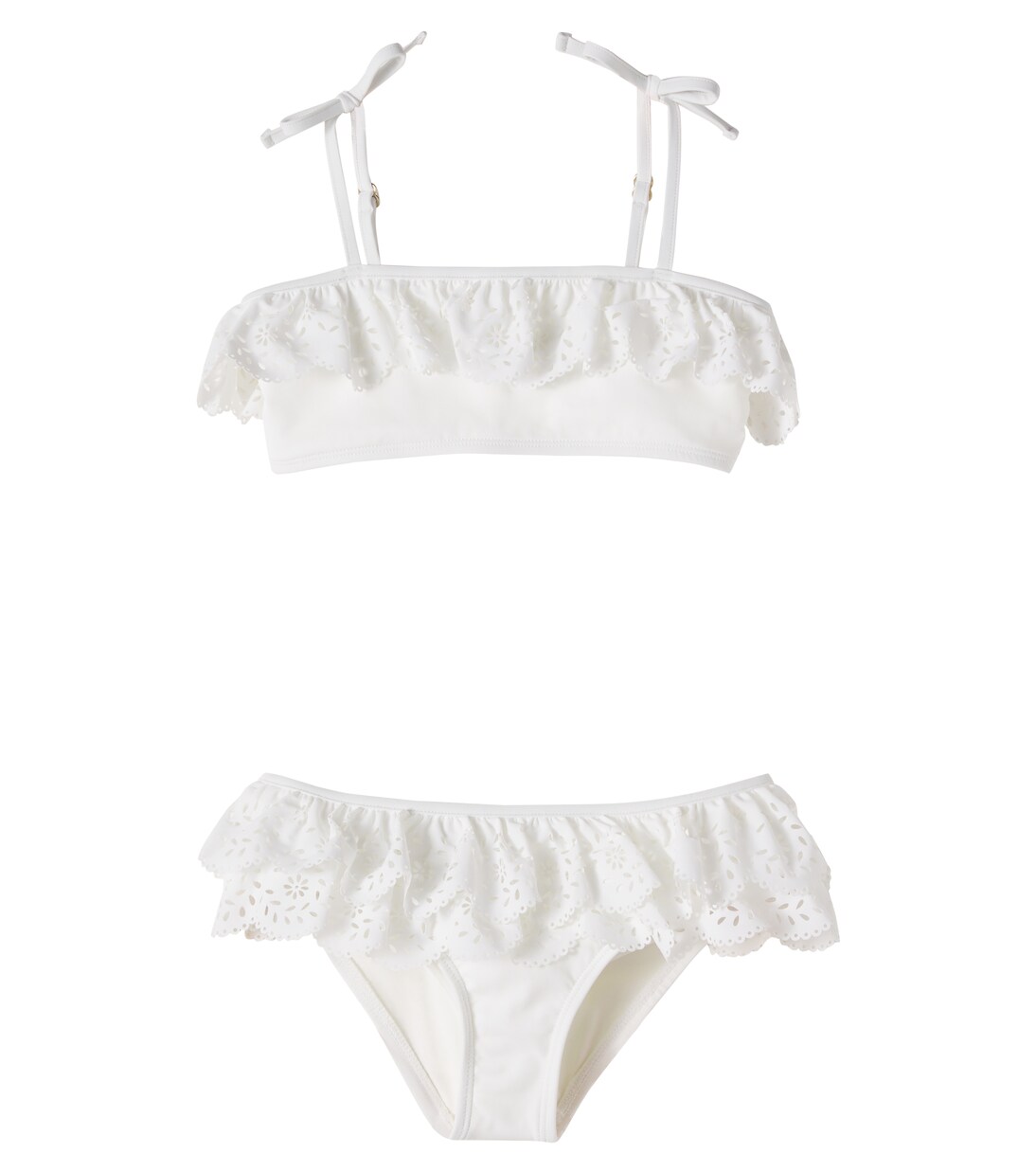 Indra floral scalloped bikini   | Zimmermann Kids
