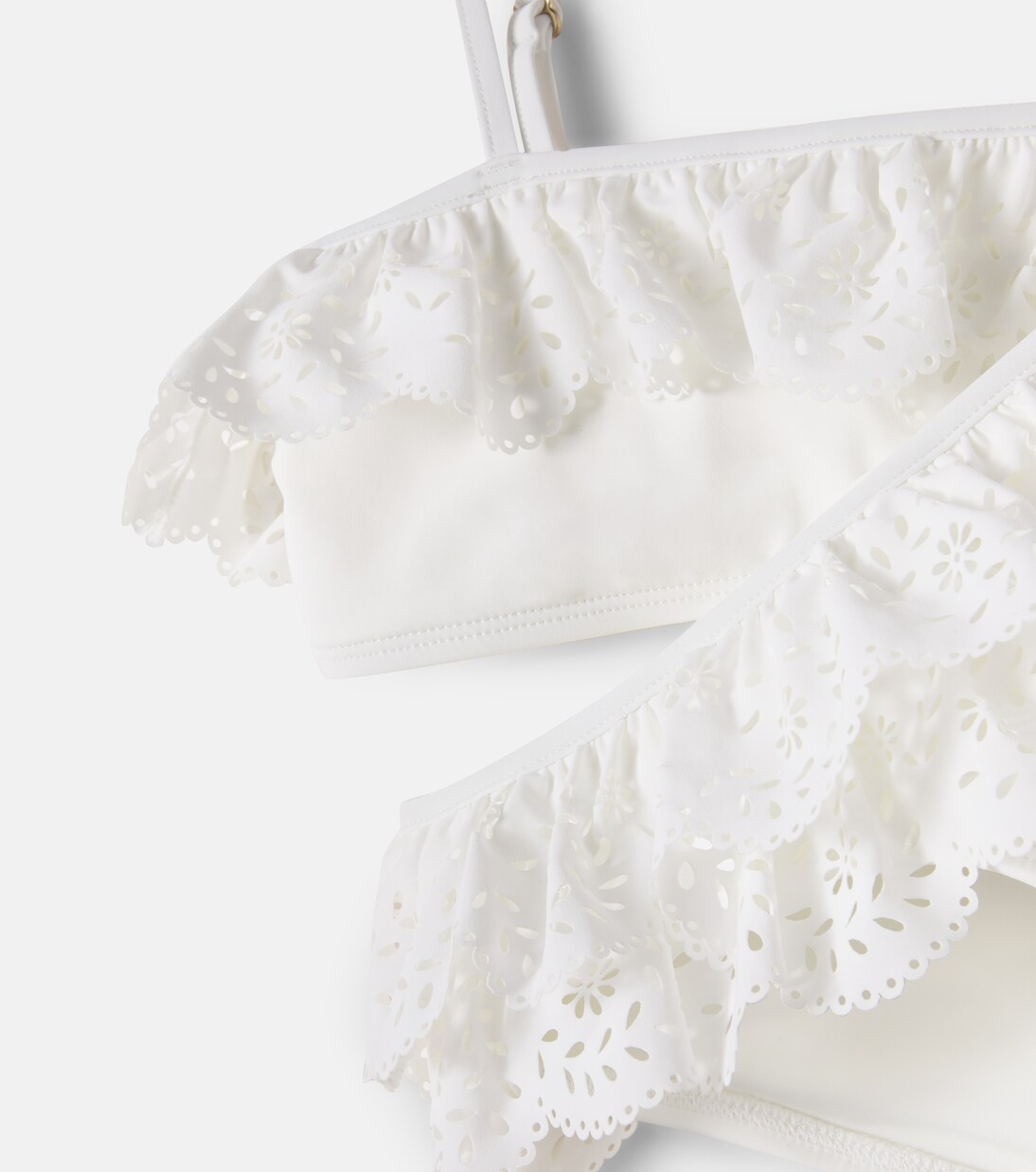 Indra floral scalloped bikini   | Zimmermann Kids