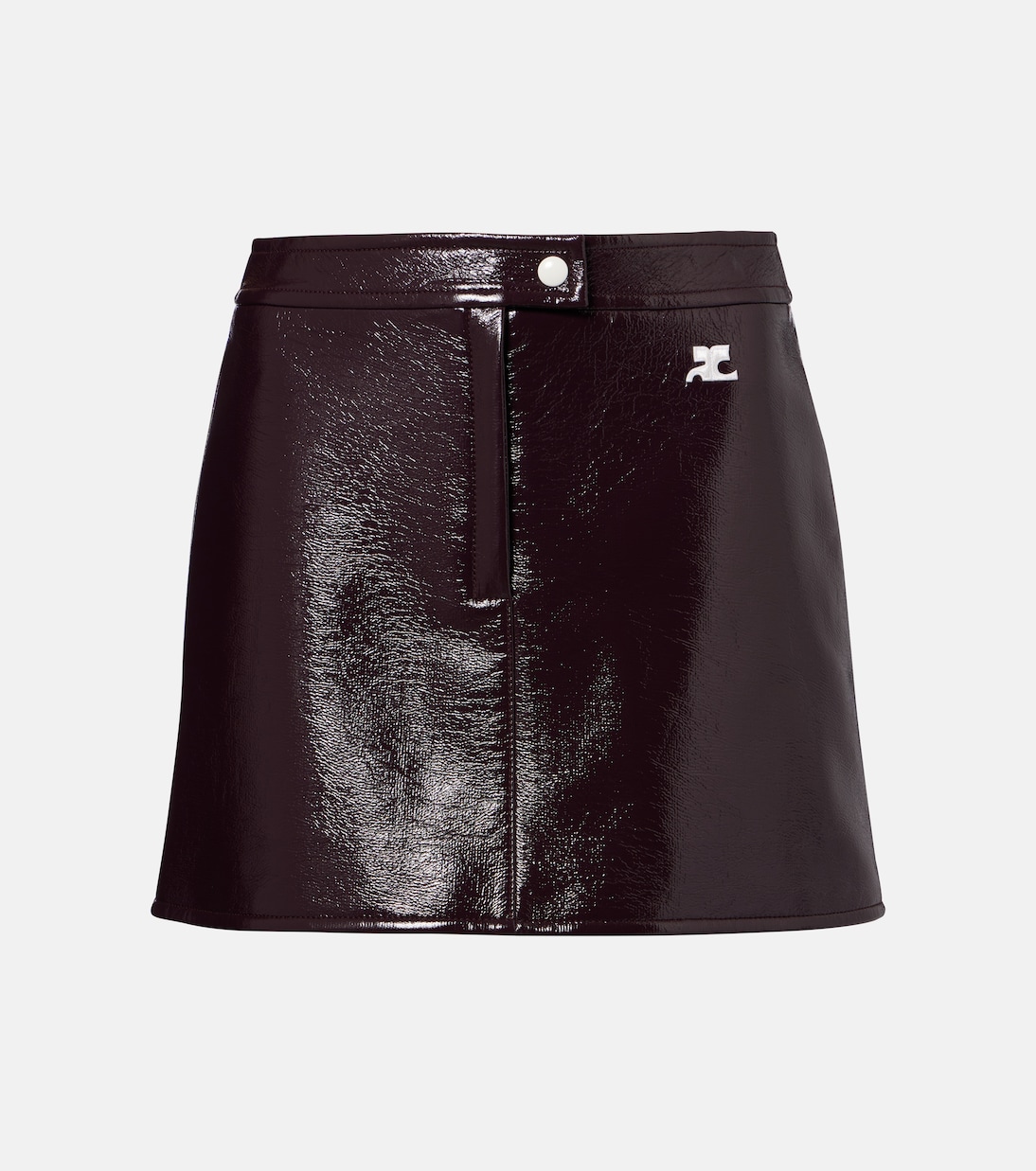 Cotton-blend miniskirt | Courrèges