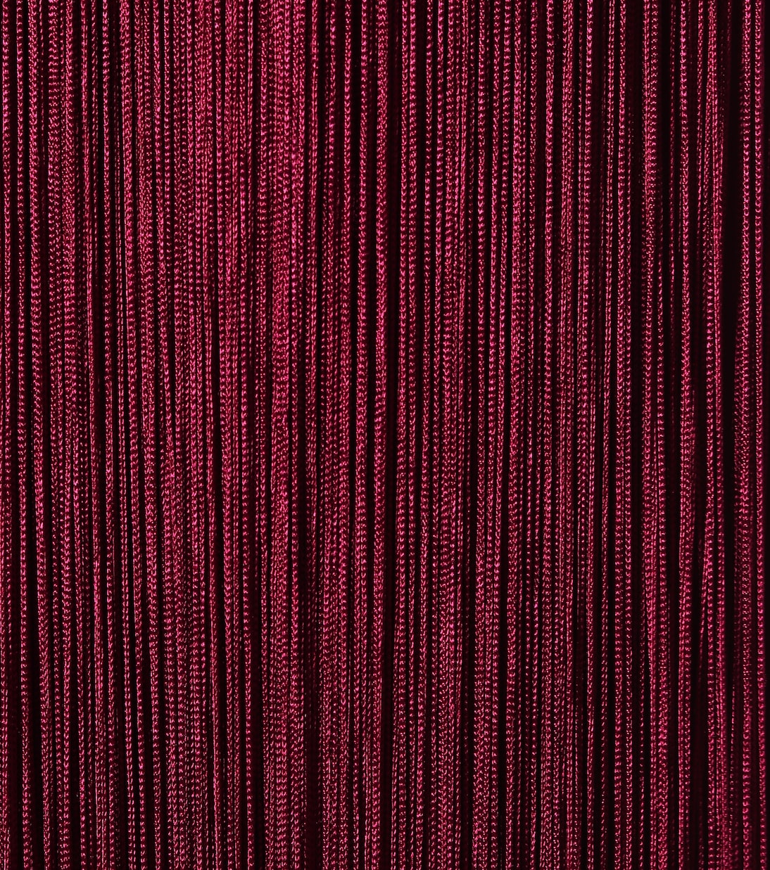 Robe en crêpe à franges | Stella McCartney