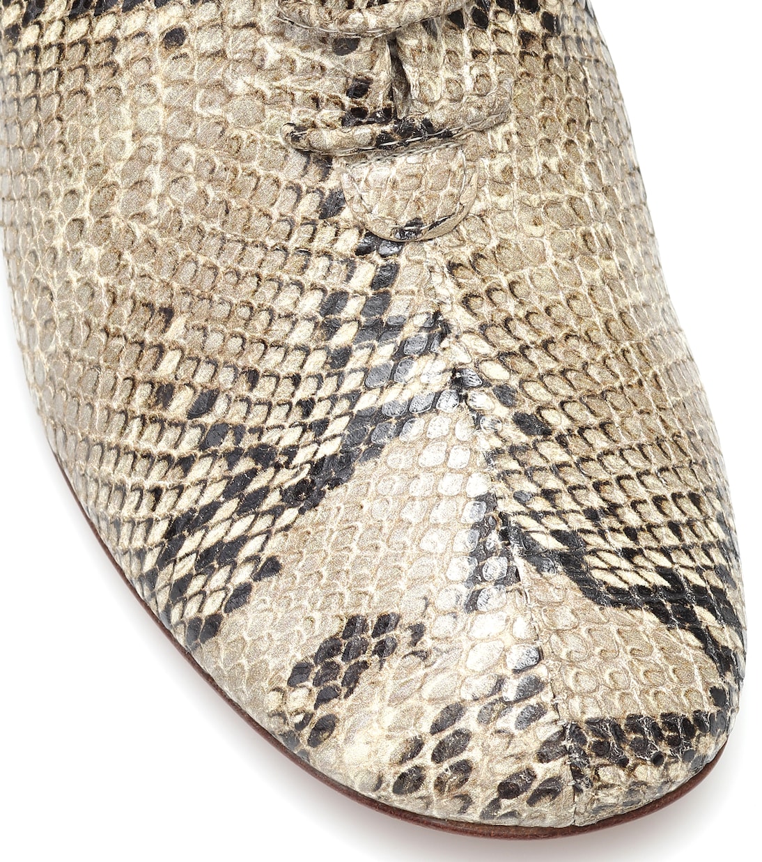 Agata snake-print leather ankle boots | LOQ
