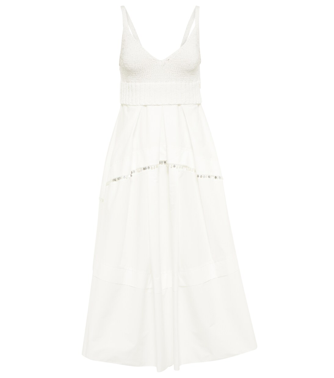 Robe midi Lysandra à ornements | Altuzarra
