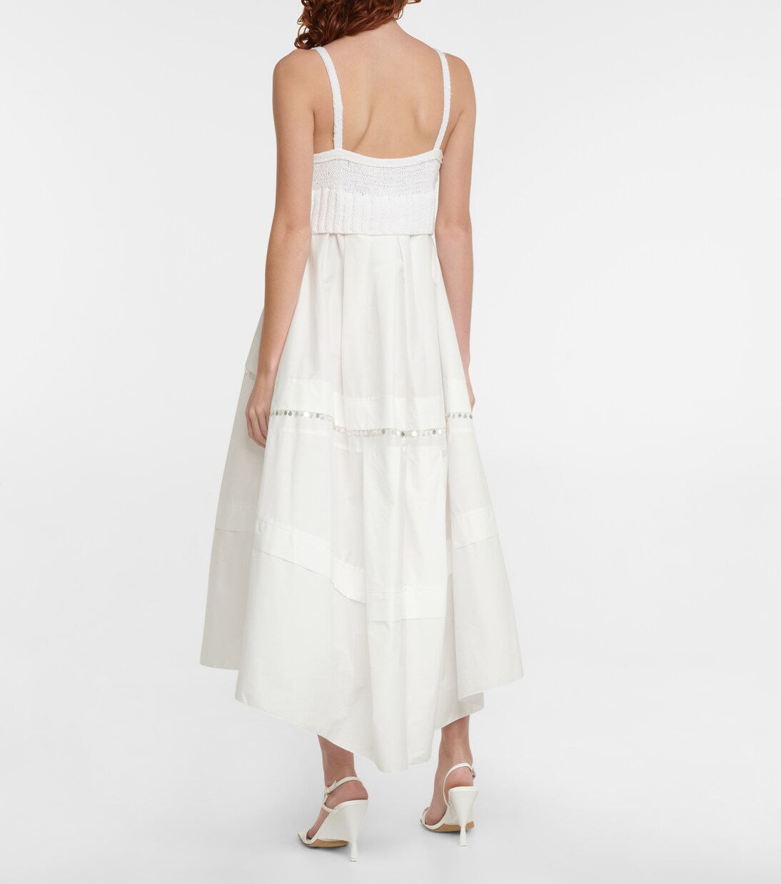 Robe midi Lysandra à ornements | Altuzarra