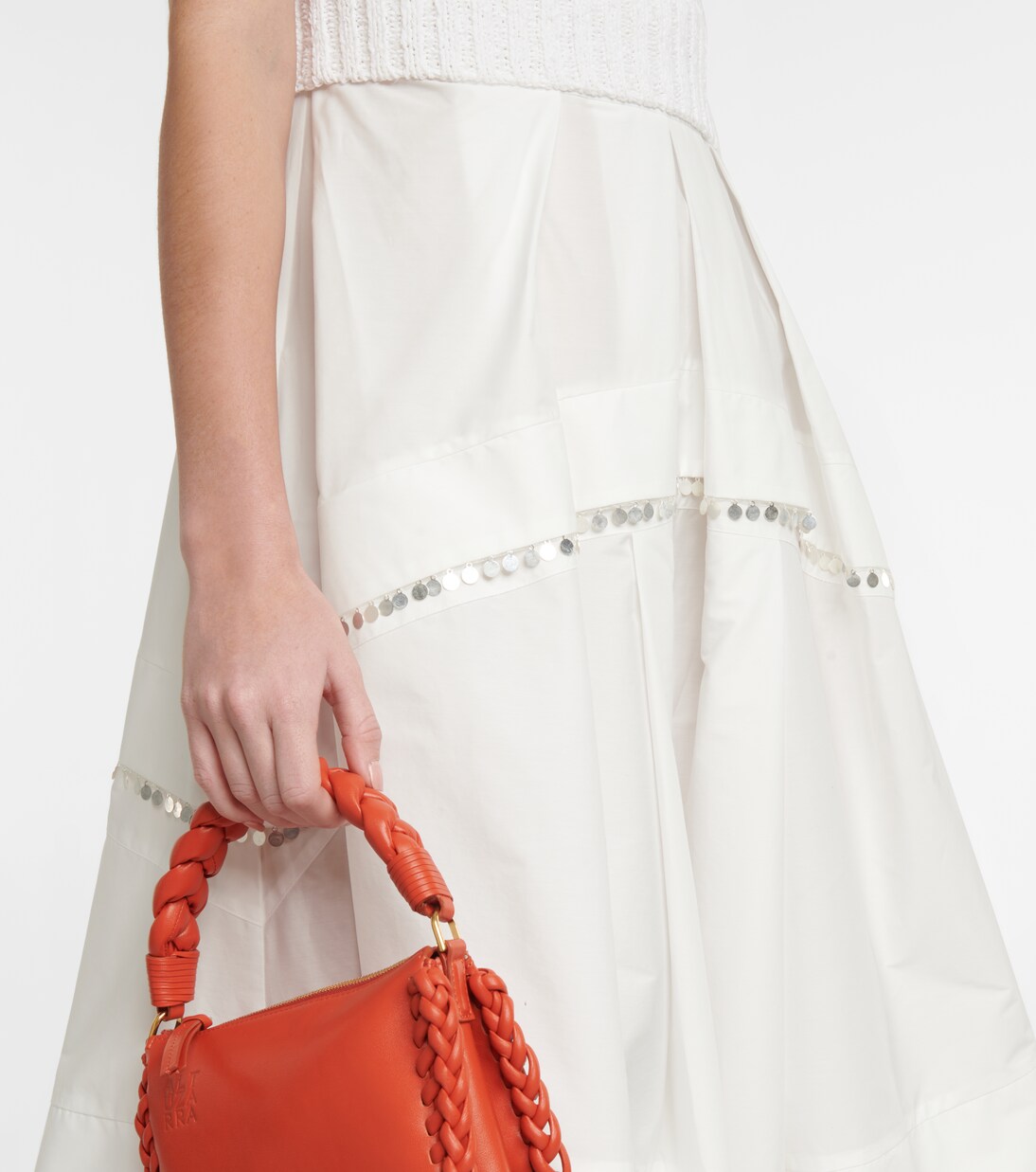 Robe midi Lysandra à ornements | Altuzarra