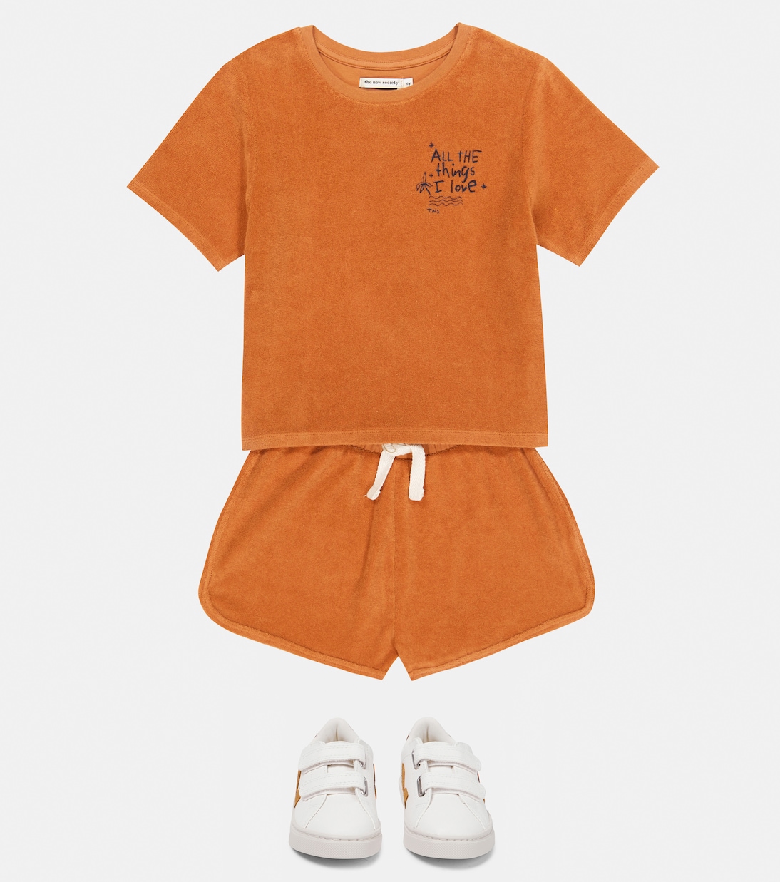 T-shirt Francis en coton éponge | The New Society