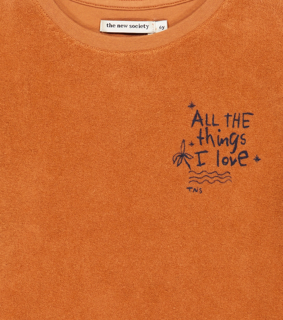 T-shirt Francis en coton éponge | The New Society