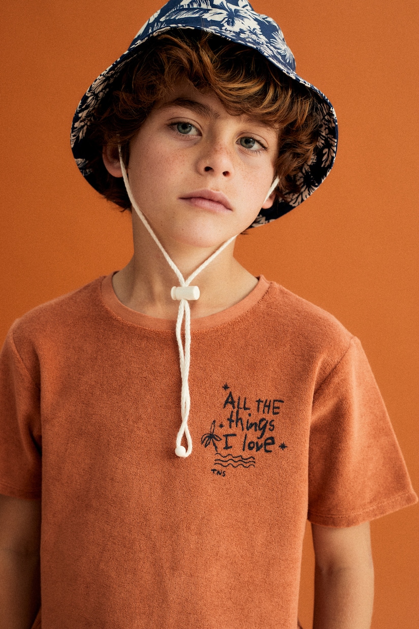 T-shirt Francis en coton éponge | The New Society