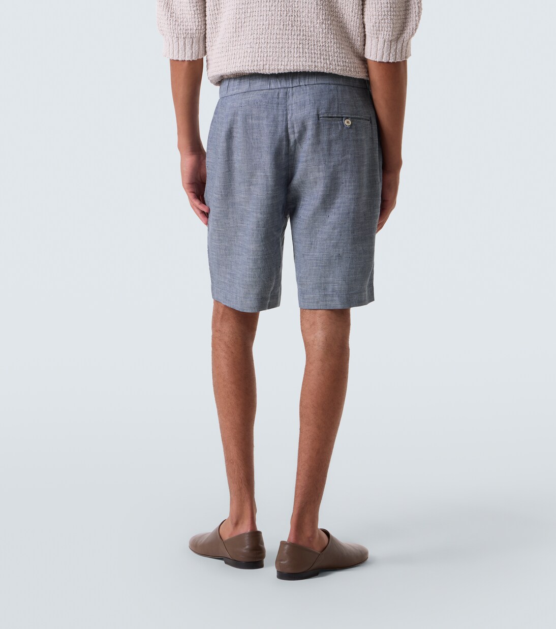 Felipe linen and cotton shorts | Frescobol Carioca