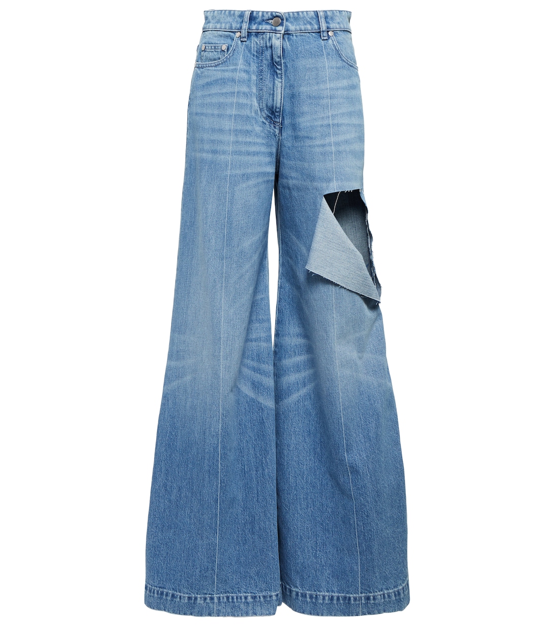 High-Rise Wide-Leg Jeans | Peter Do