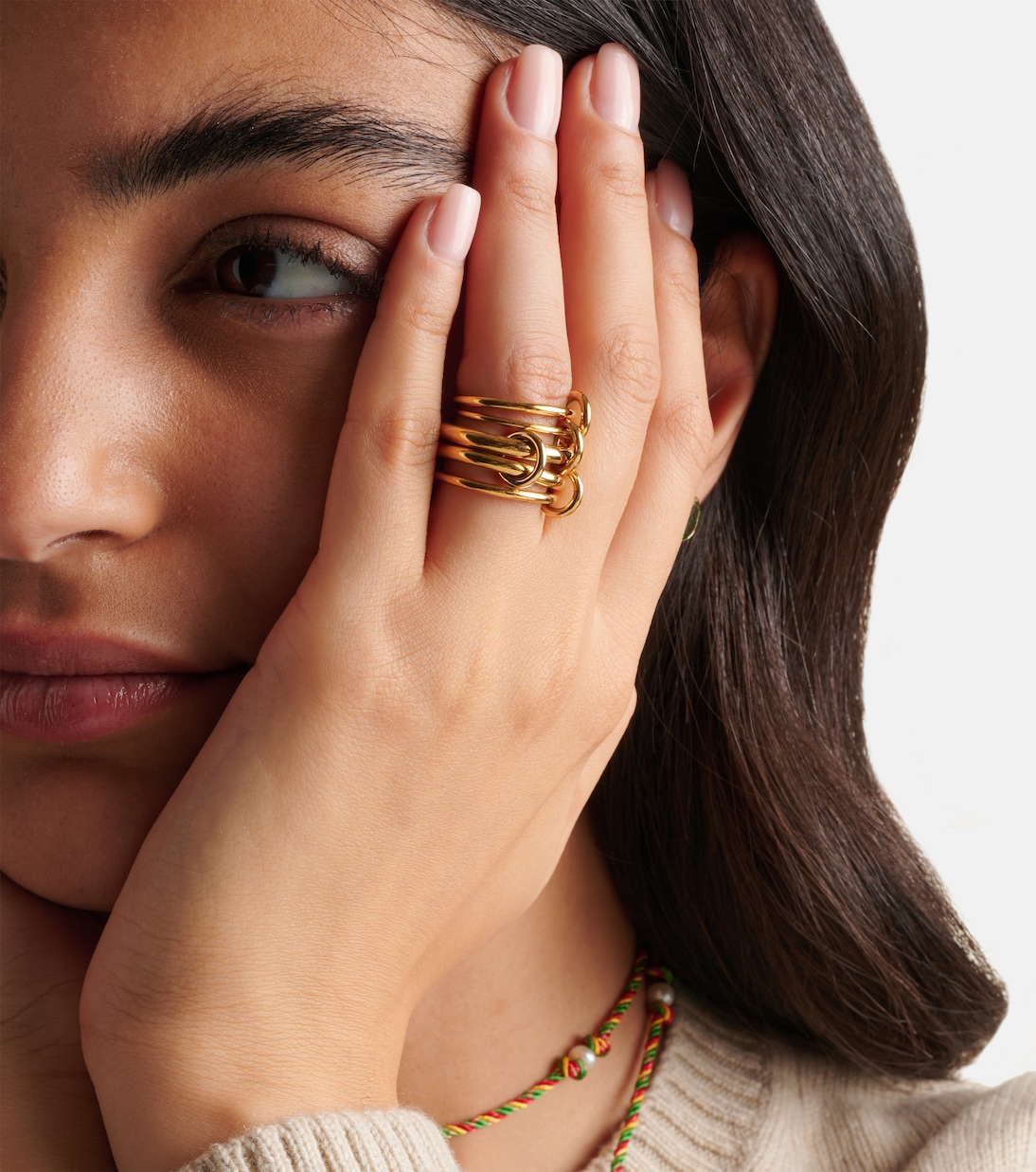 Anelli Aquarius in oro 18kt | Spinelli Kilcollin