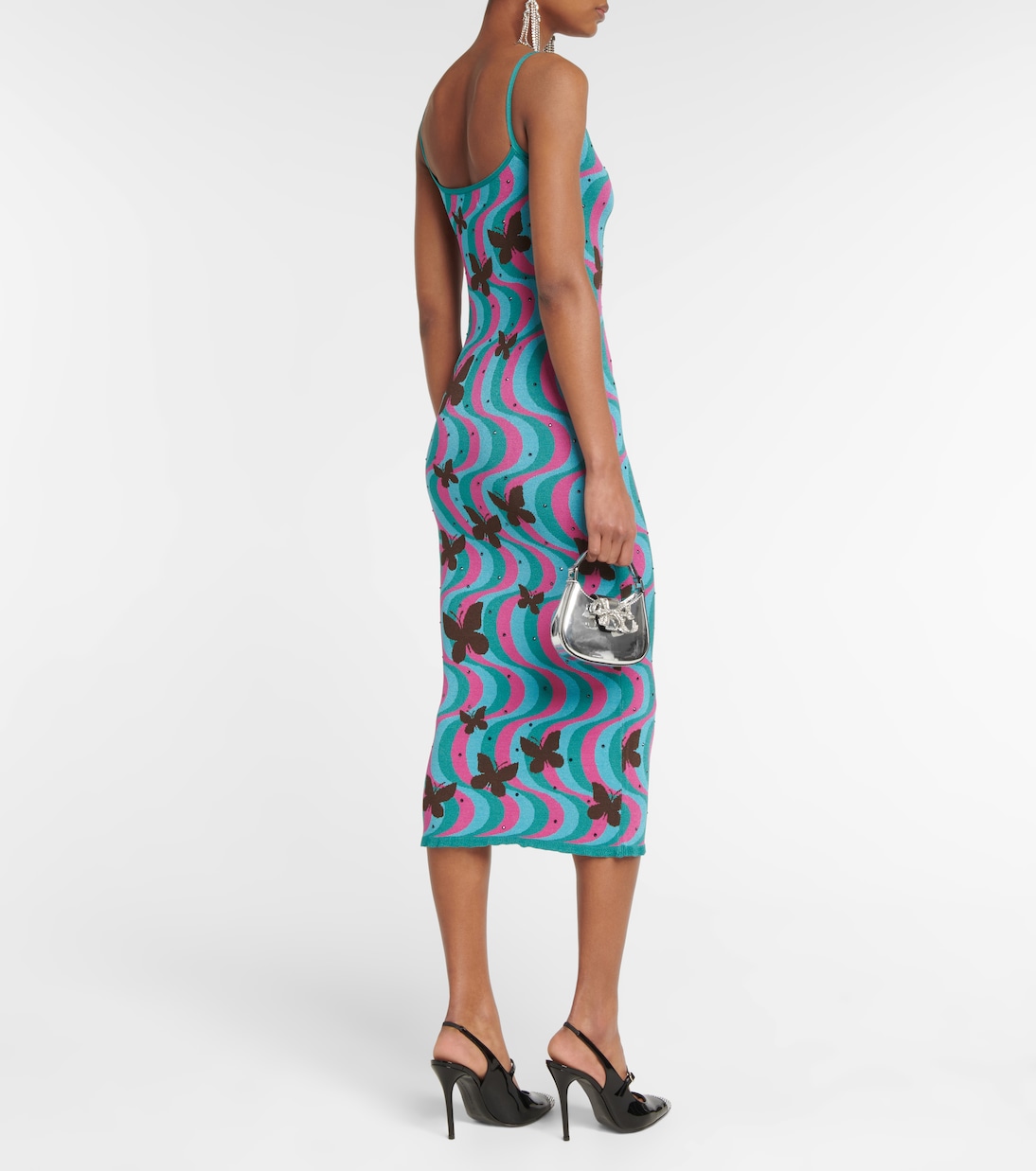 Jacquard midi dress | Alessandra Rich