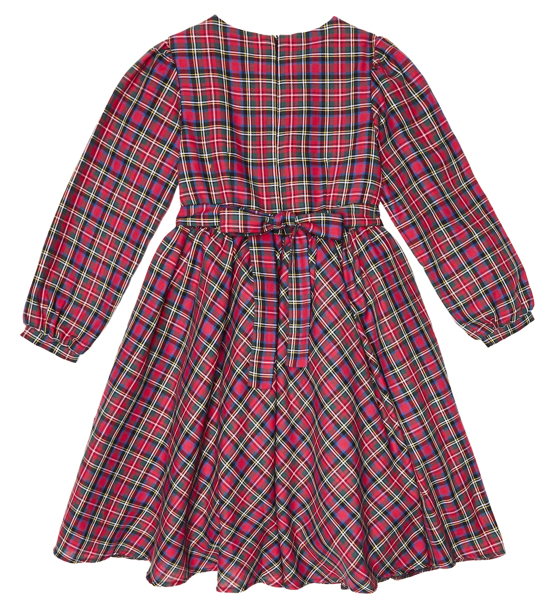 Robe en coton à carreaux | Paade Mode