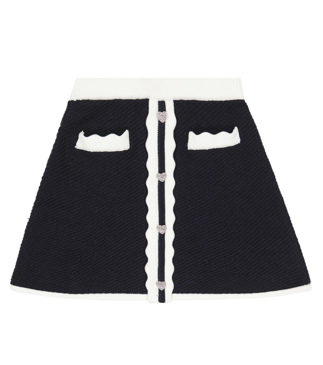 Cotton and wool skirt | Self-Portrait Kids