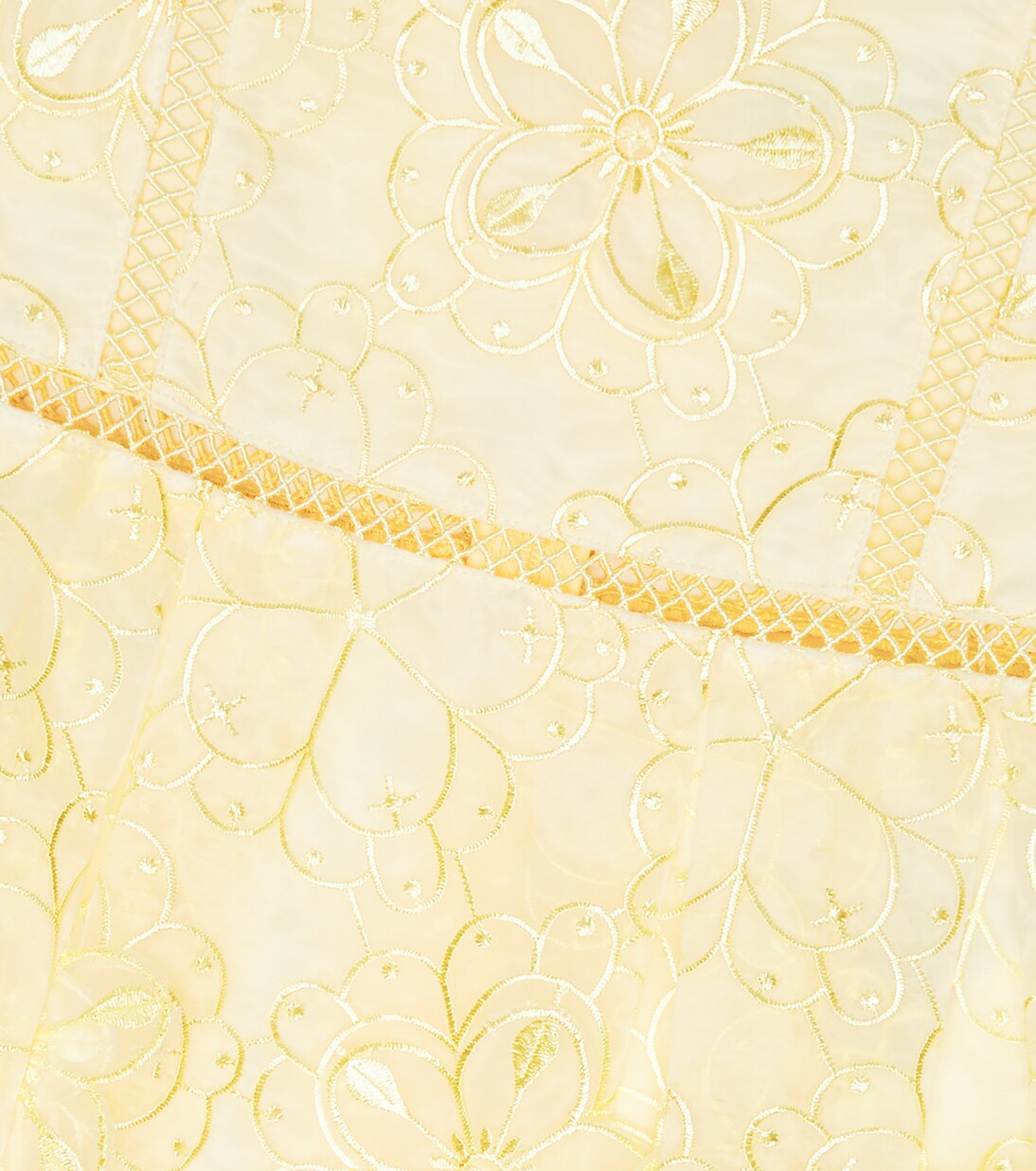 Floral guipure lace dress | Self-Portrait Kids