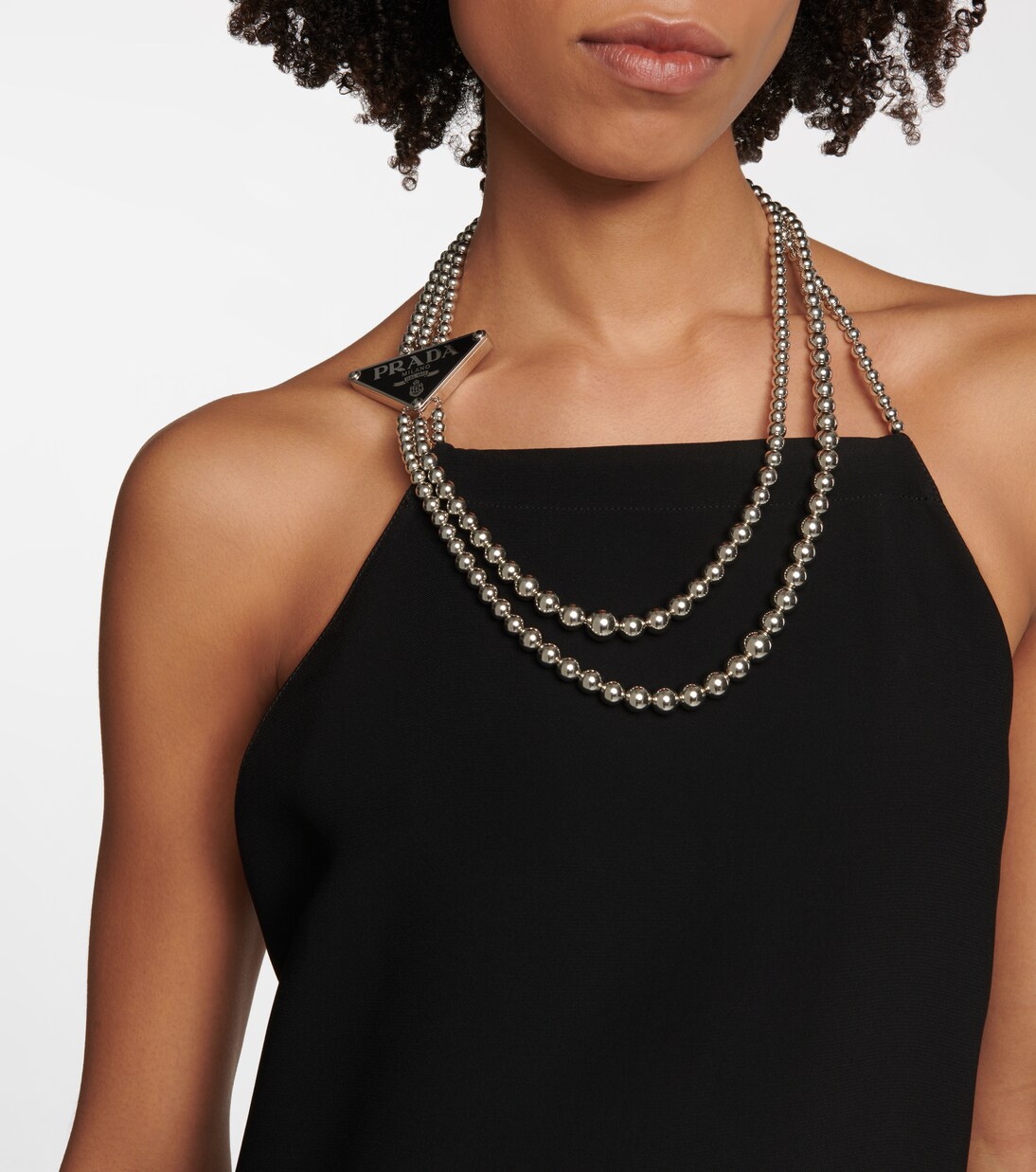 Embellisehd cady minidress | Prada