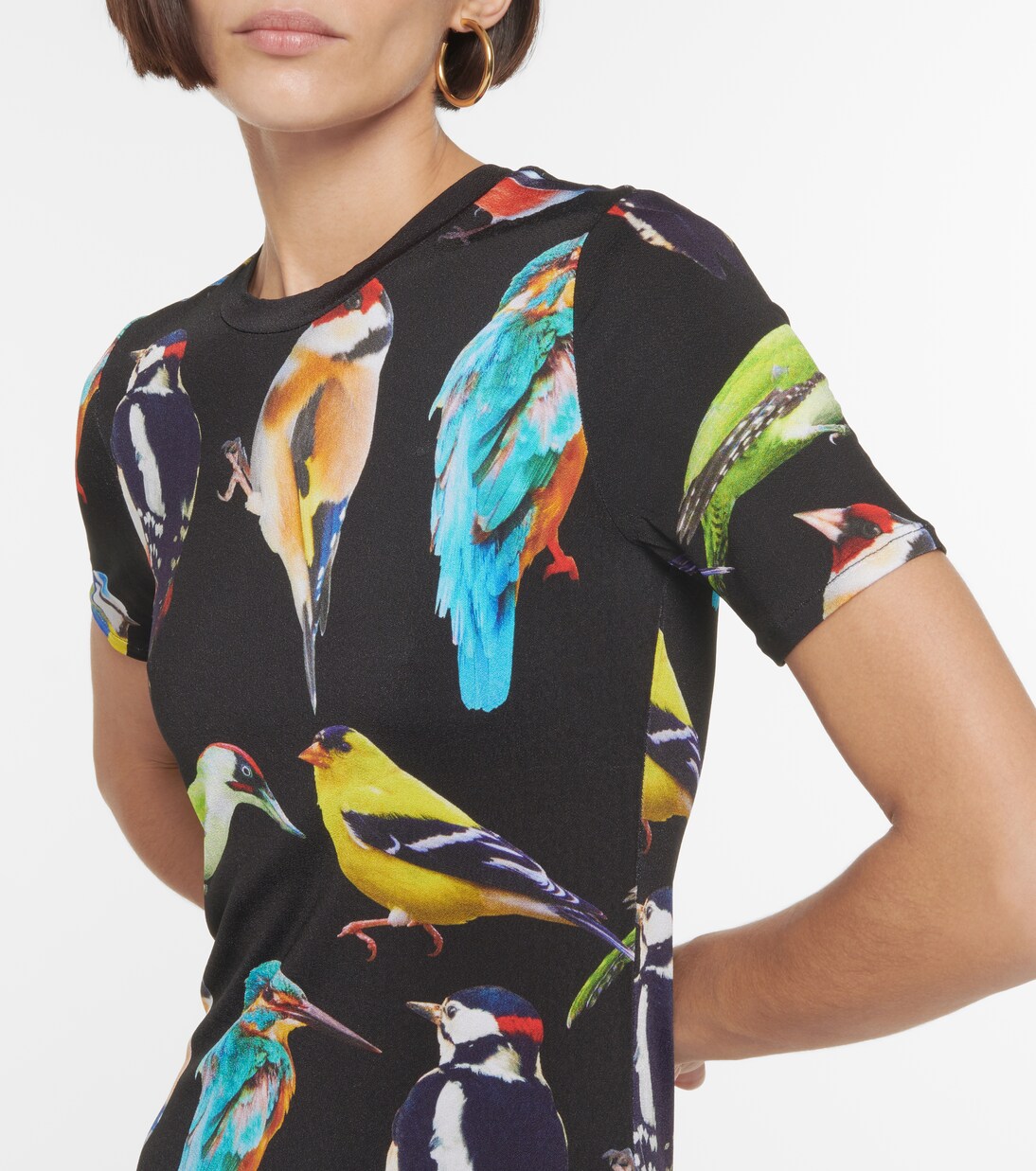 Printed jersey T-shirt dress | Stella McCartney