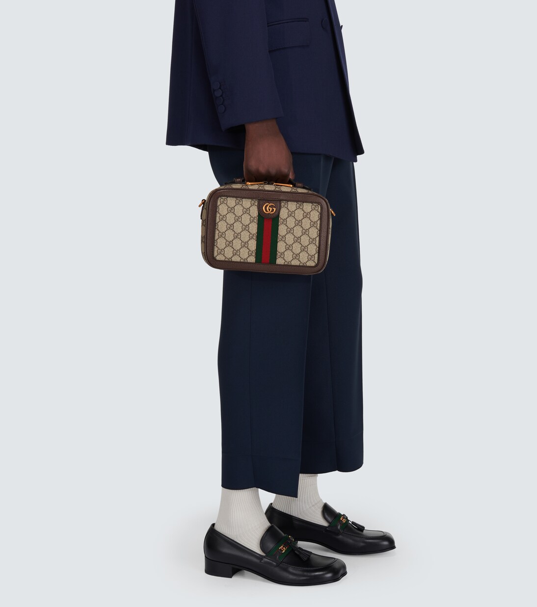 Ophidia Small canvas shoulder bag | Gucci