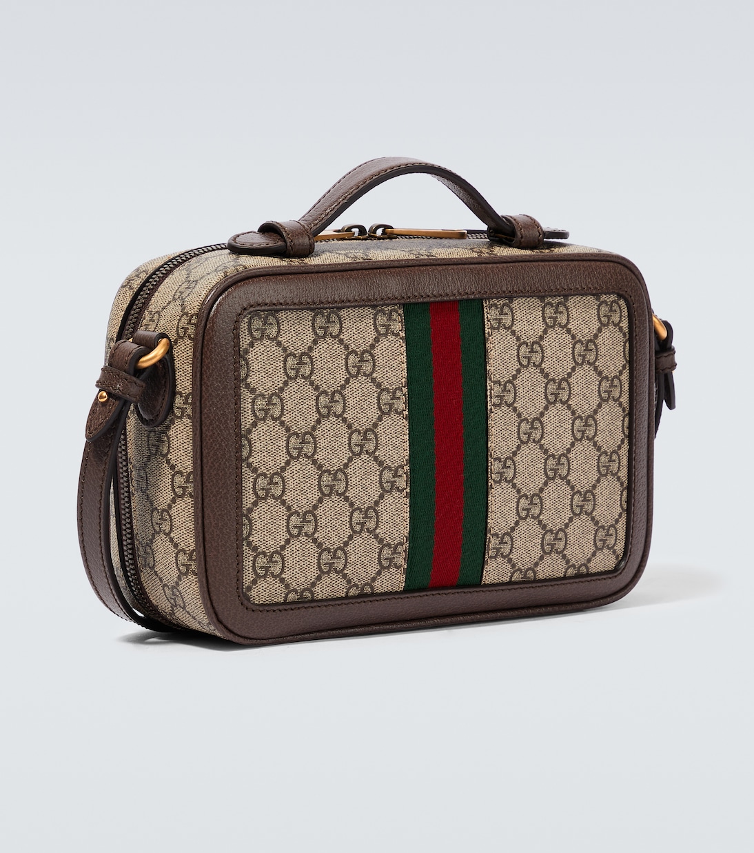 Ophidia Small canvas shoulder bag | Gucci
