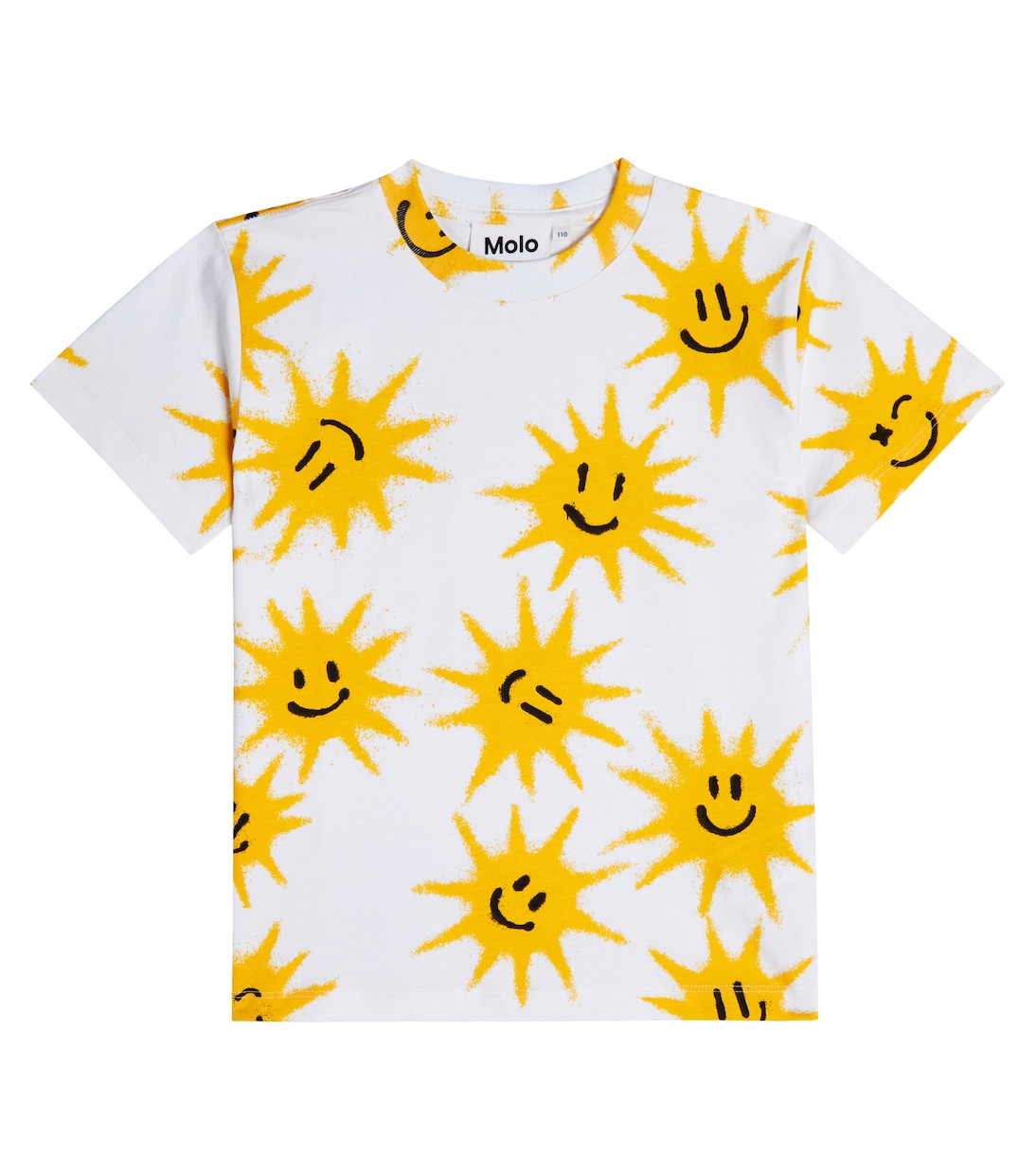 Roxo printed cotton jersey T-shirt | Molo