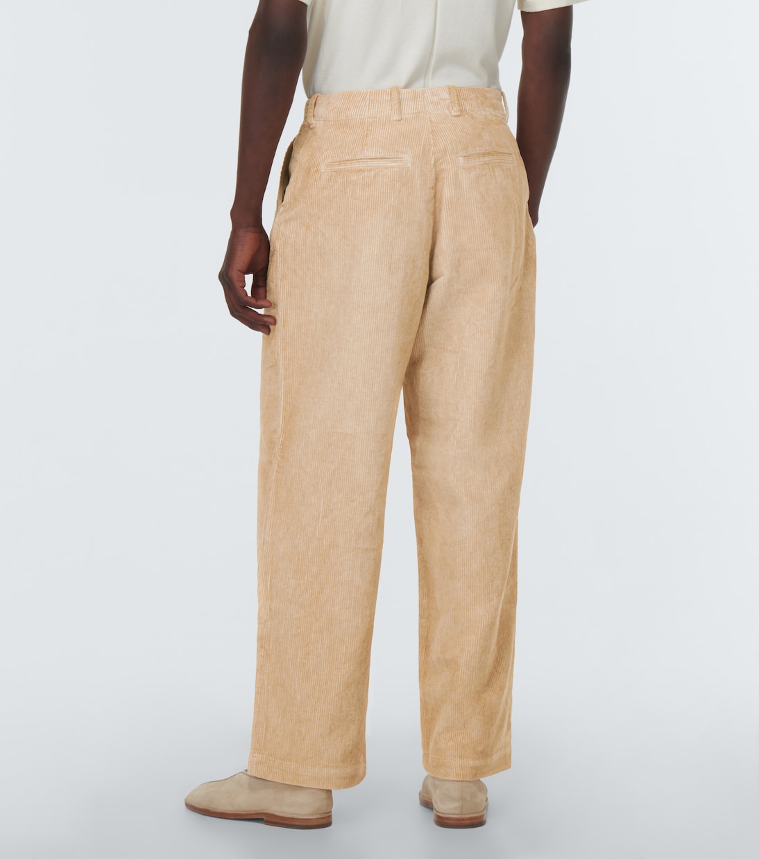 Borrowed wide-leg cotton and linen pants | Our Legacy