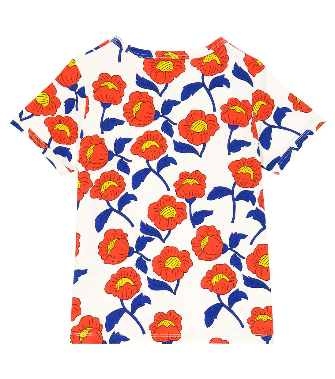 Flowers cotton jersey T-shirt | Mini Rodini