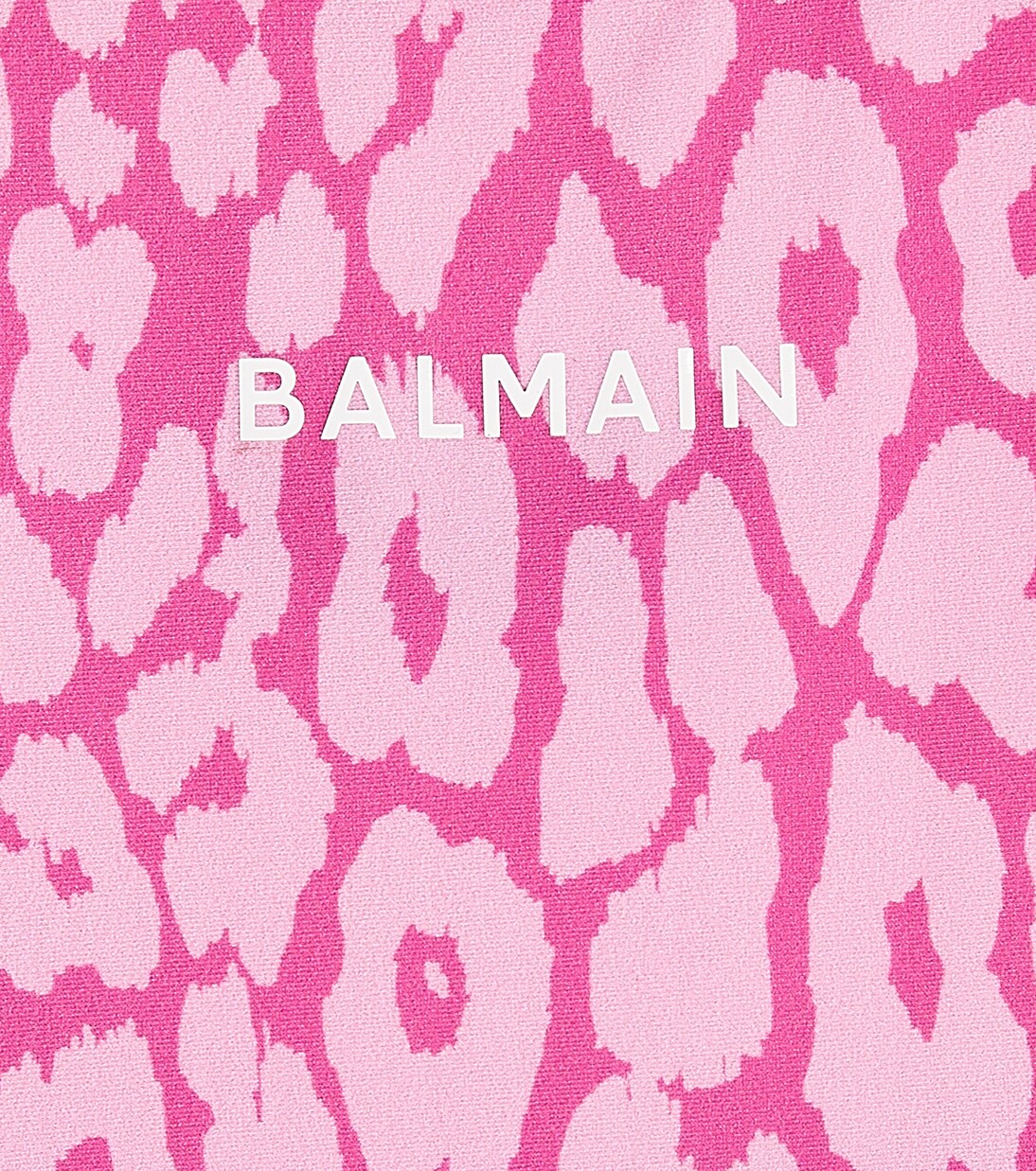 Baby leopard-print swimsuit | Balmain Kids