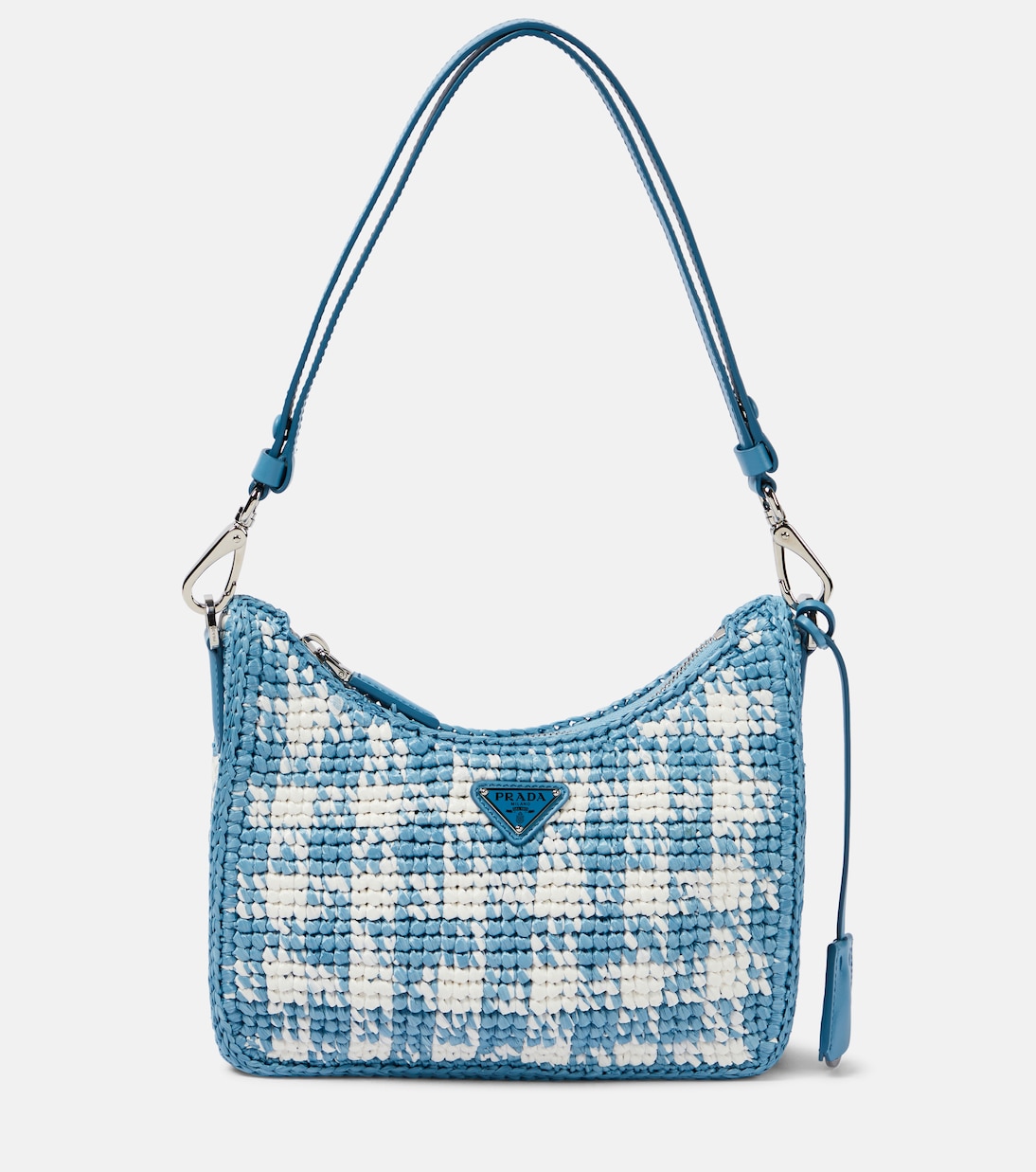 Borsa a spalla Re-edition Mini in crochet | Prada