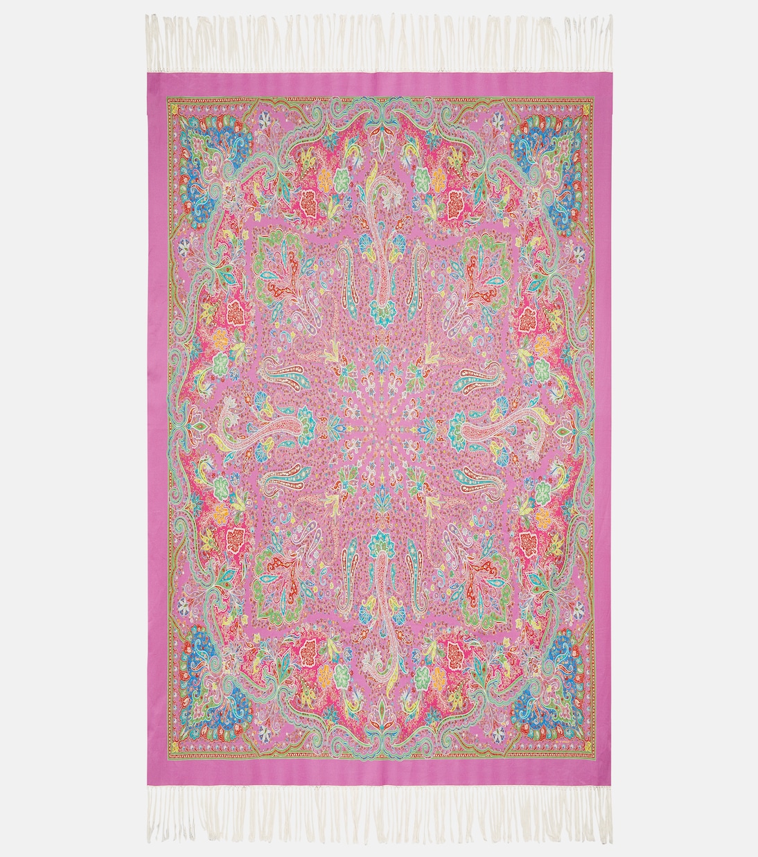Spugna paisley cotton blanket | Etro