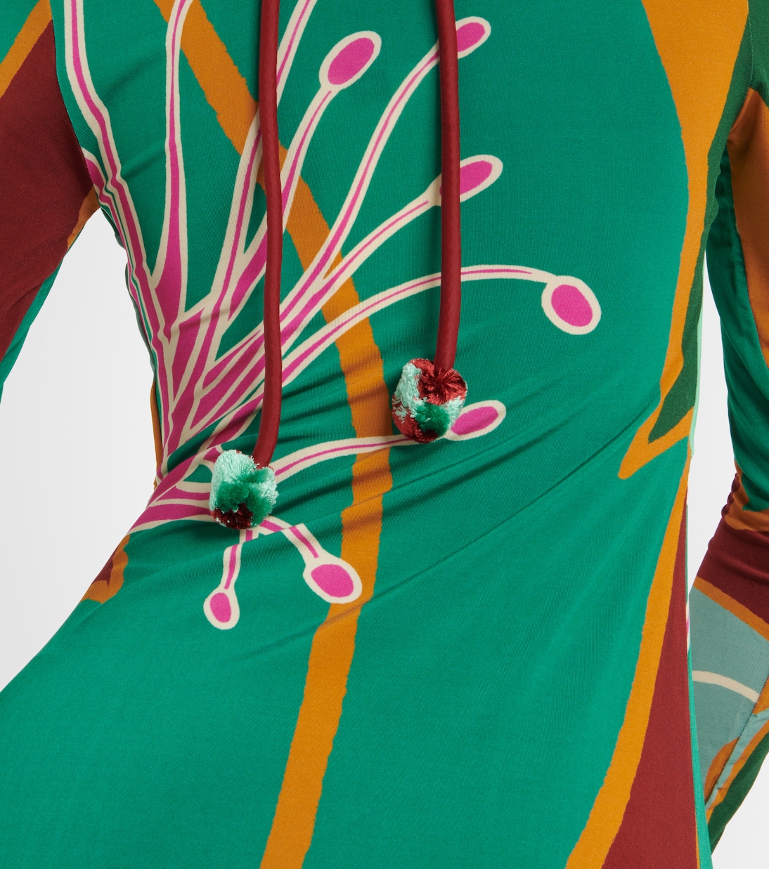 Bedrucktes Maxikleid | Johanna Ortiz