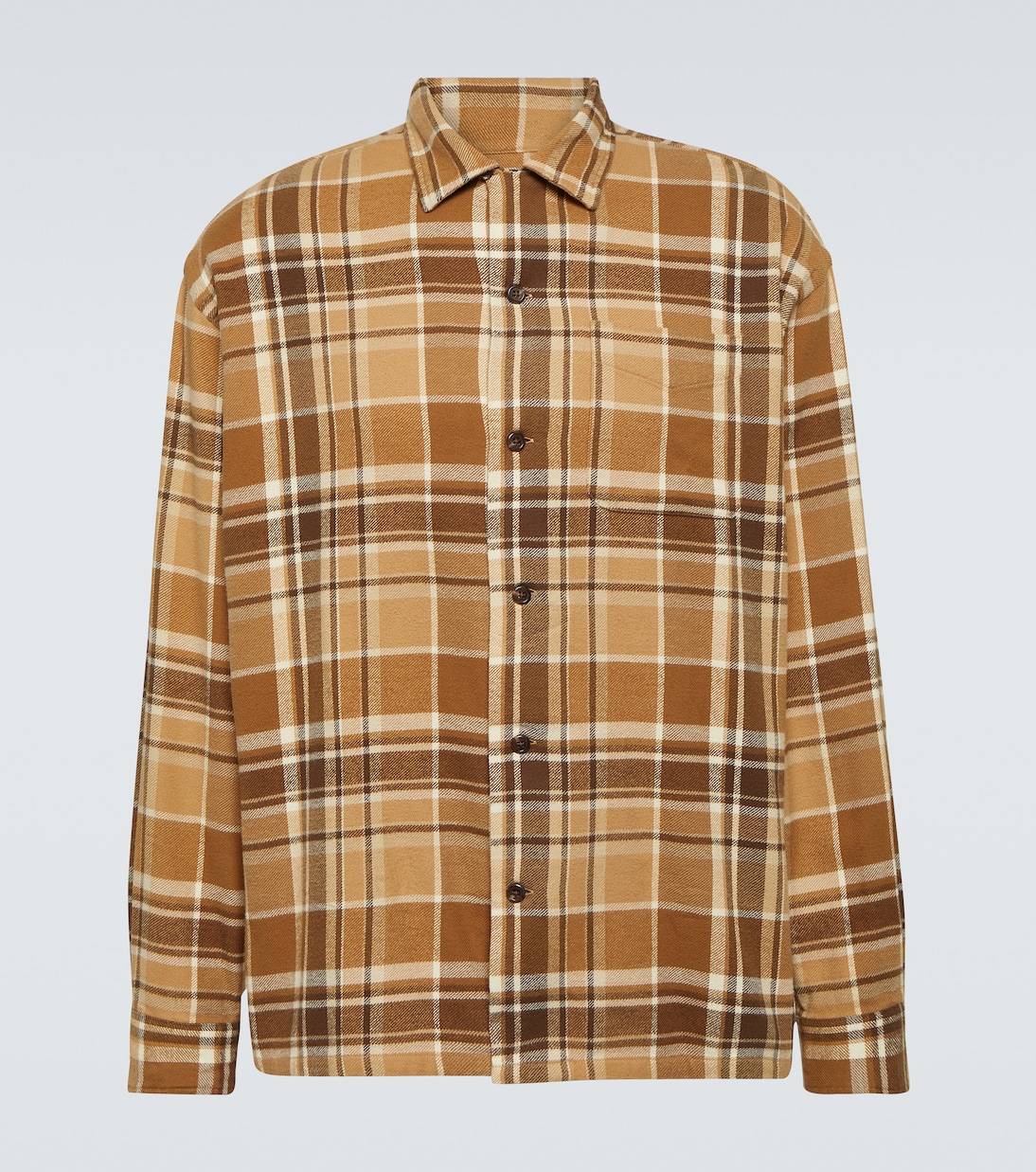 Checked cotton flannel shirt | Polo Ralph Lauren