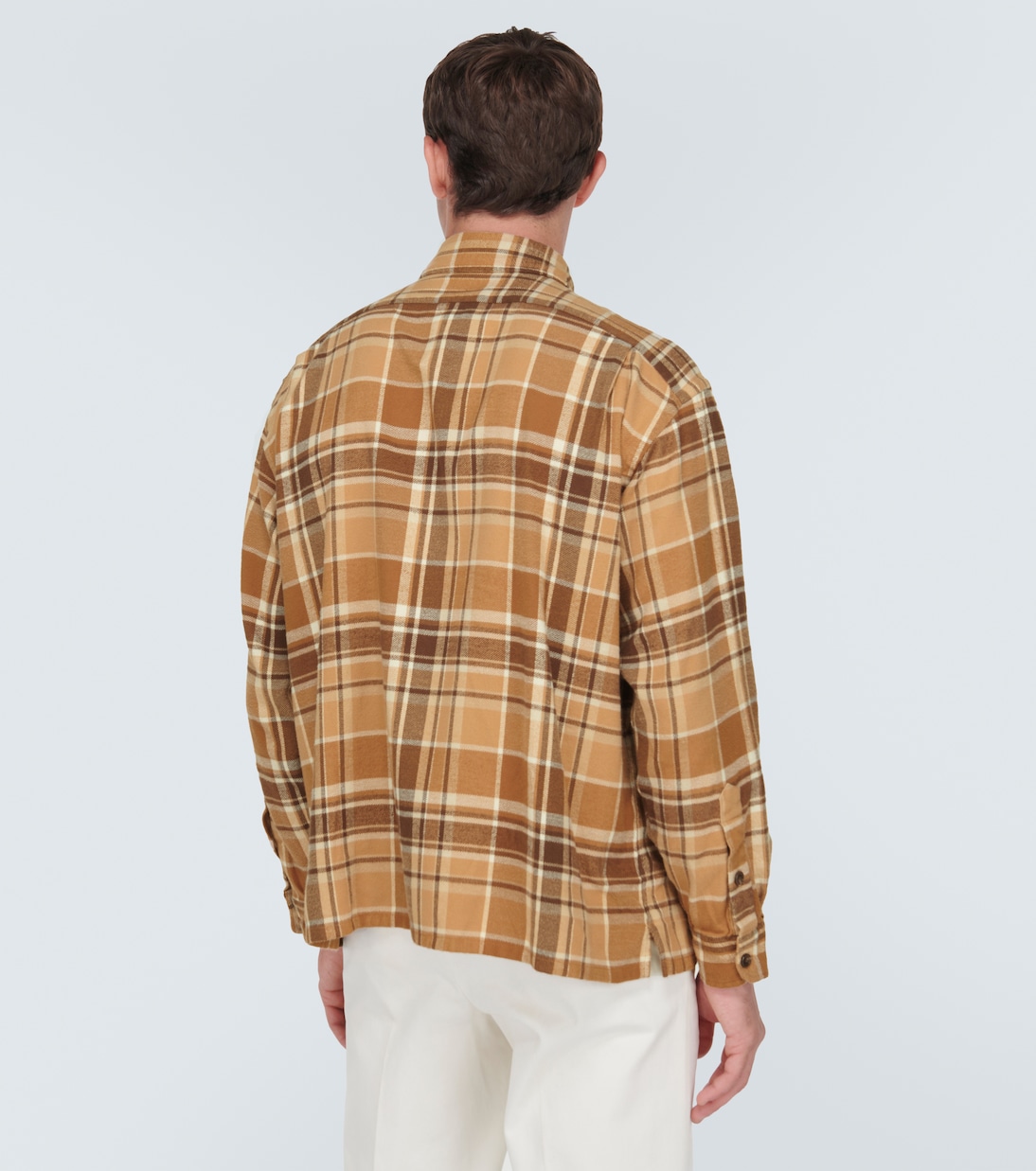 Checked cotton flannel shirt | Polo Ralph Lauren