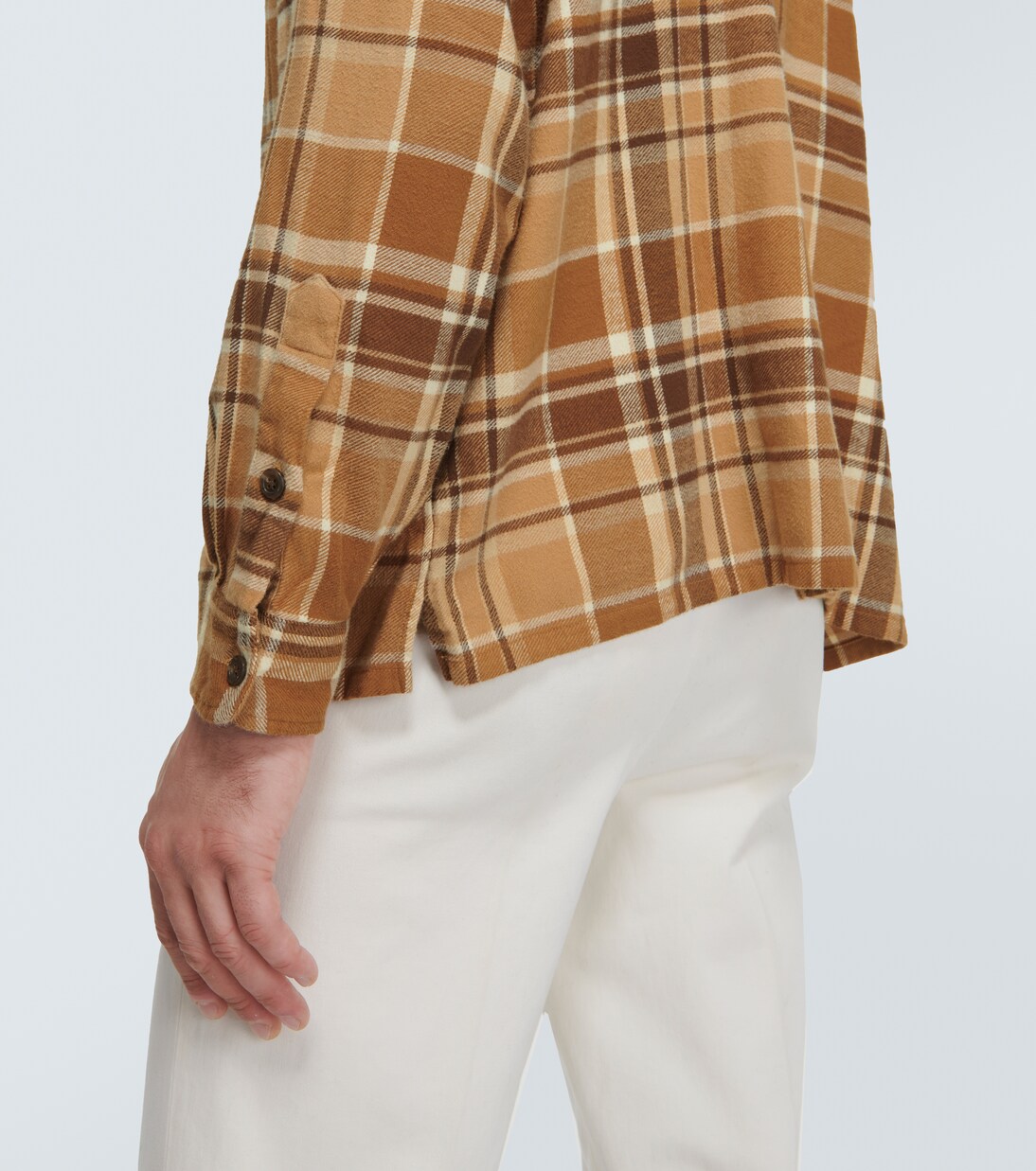 Checked cotton flannel shirt | Polo Ralph Lauren