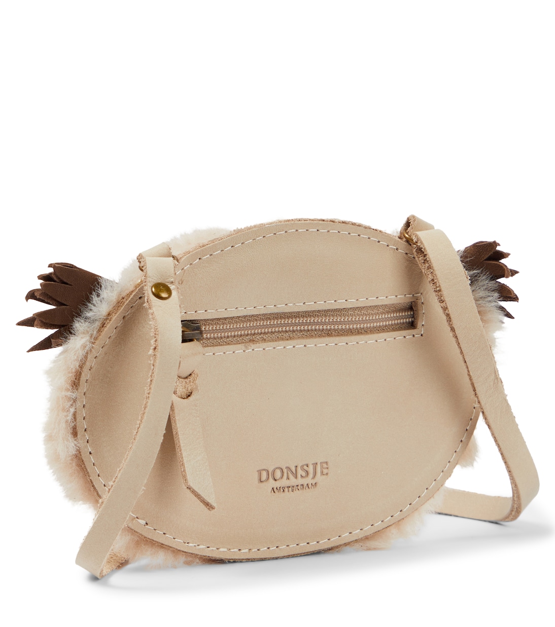 Britta Owl leather shoulder bag | Donsje