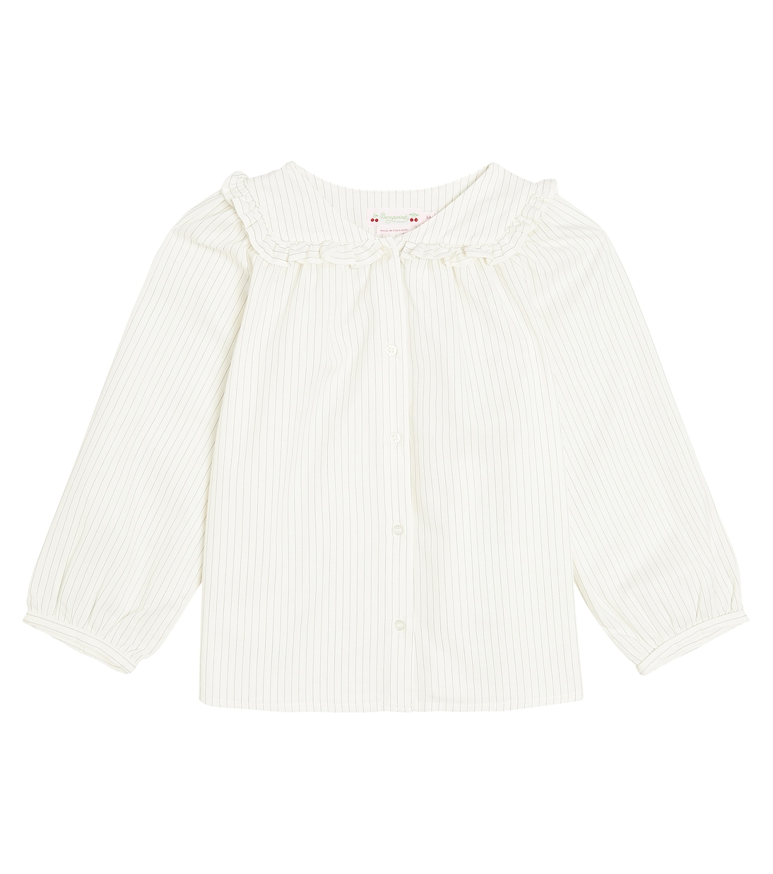 Charley striped cotton blouse  | Bonpoint