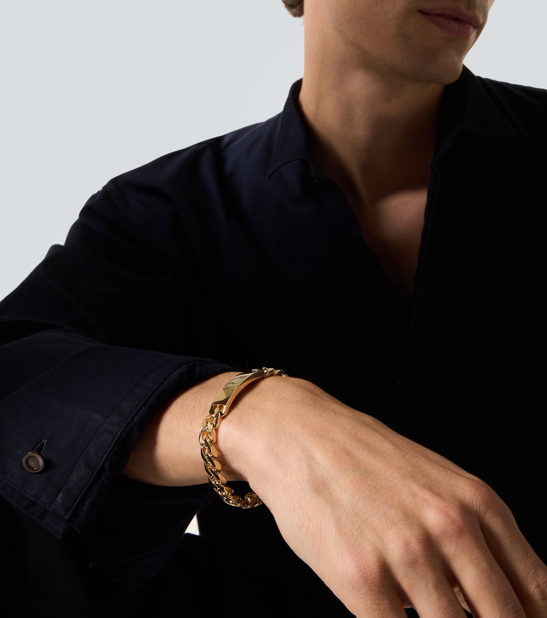 18kt gold chain bracelet | Shay Jewelry