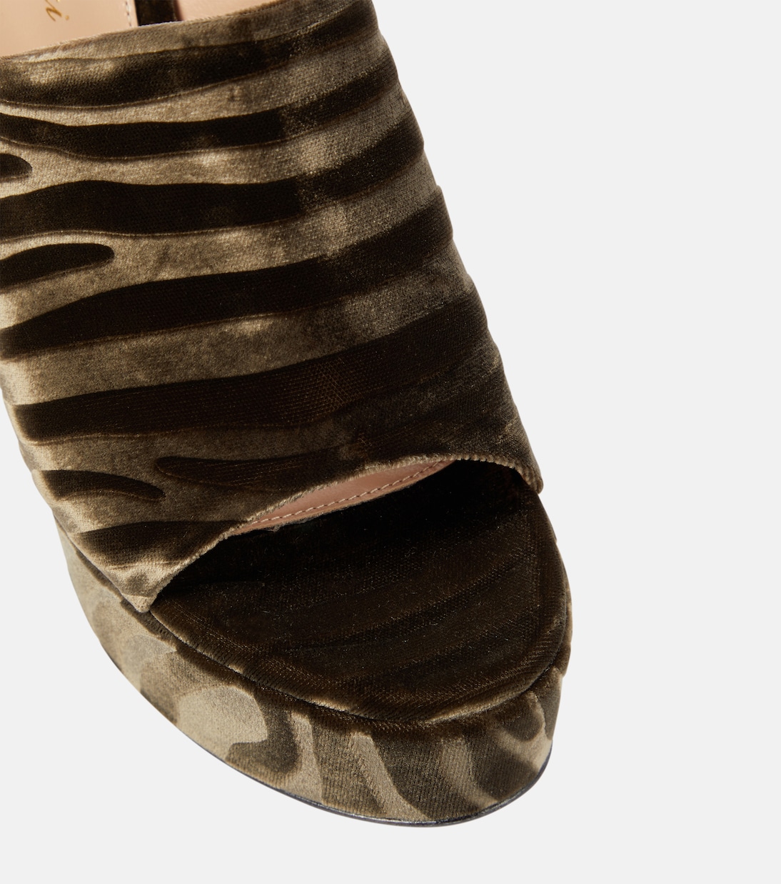 Pantoletten Holly aus Samt | Gianvito Rossi