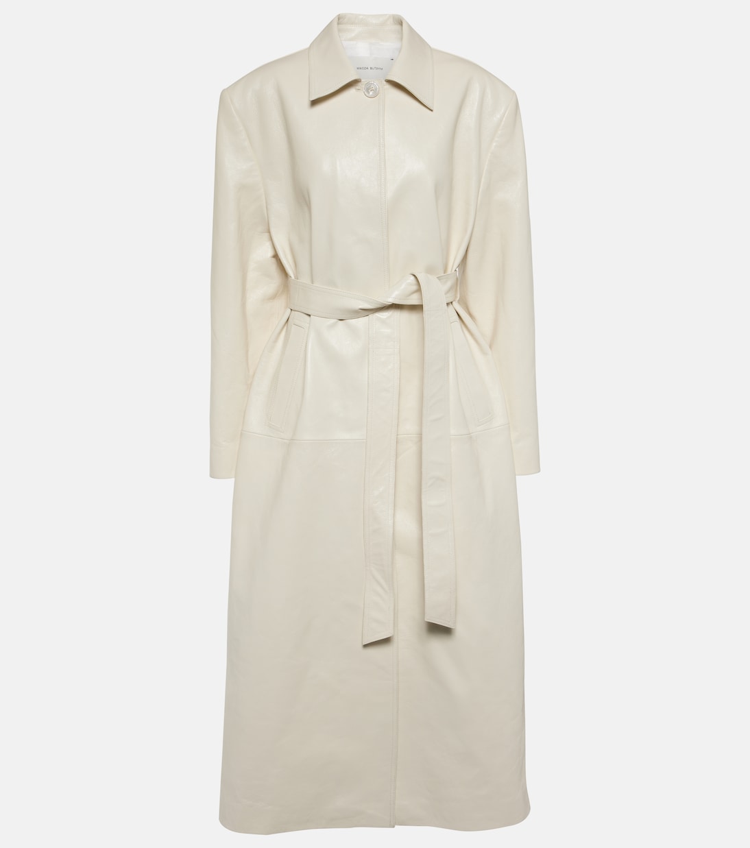 Cappotto monopetto in pelle | Magda Butrym