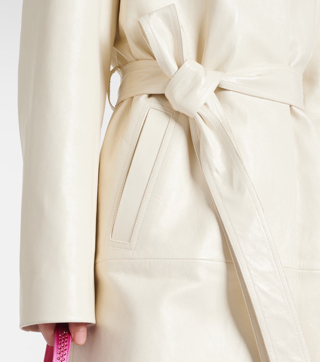 Cappotto monopetto in pelle | Magda Butrym